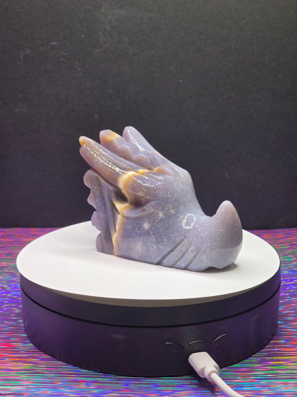 Chalcedony Dragon Head