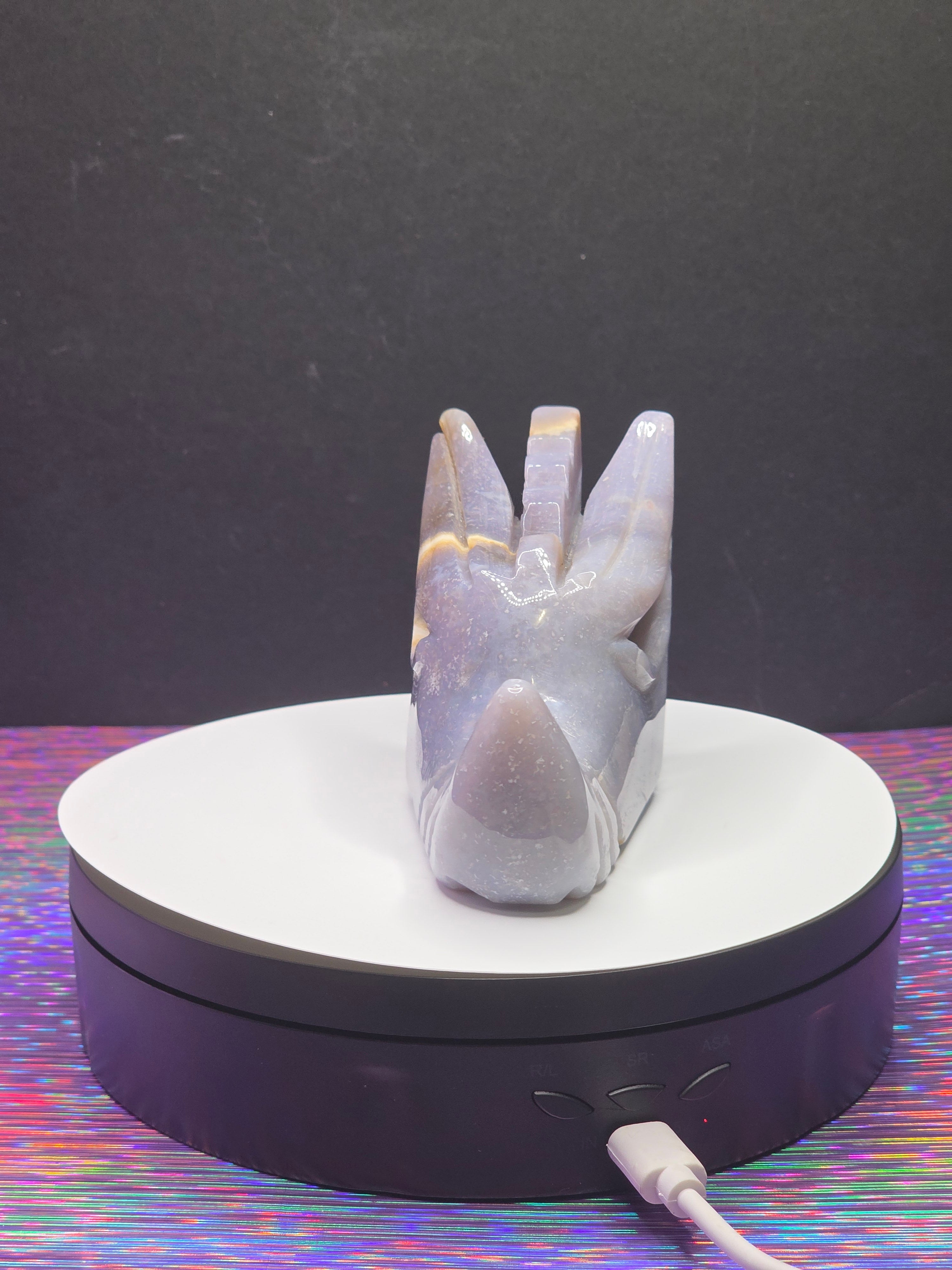 Chalcedony Dragon Head