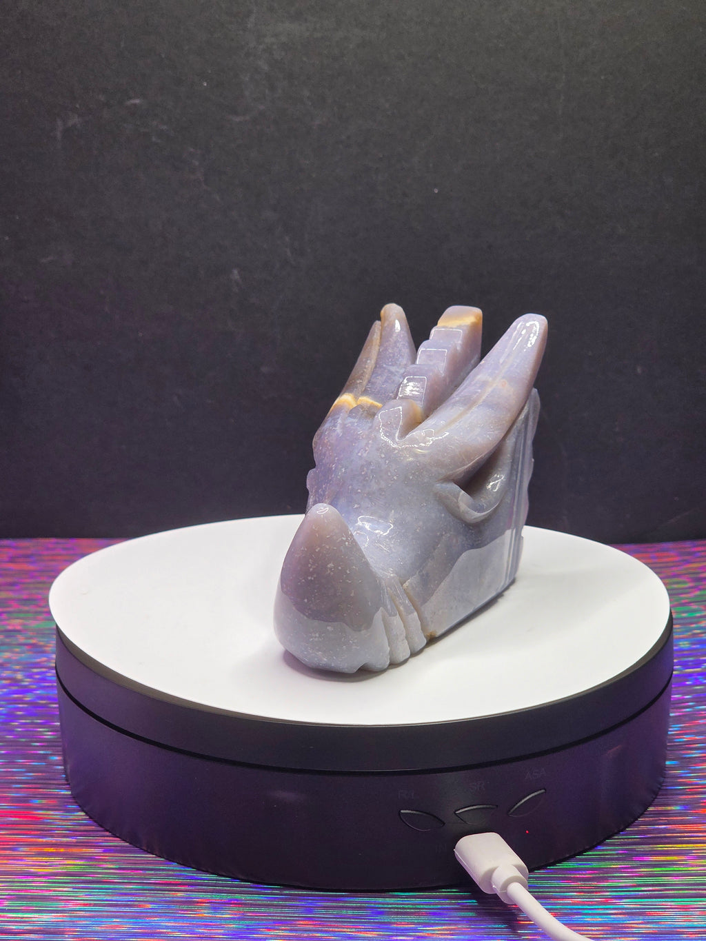 Chalcedony Dragon Head