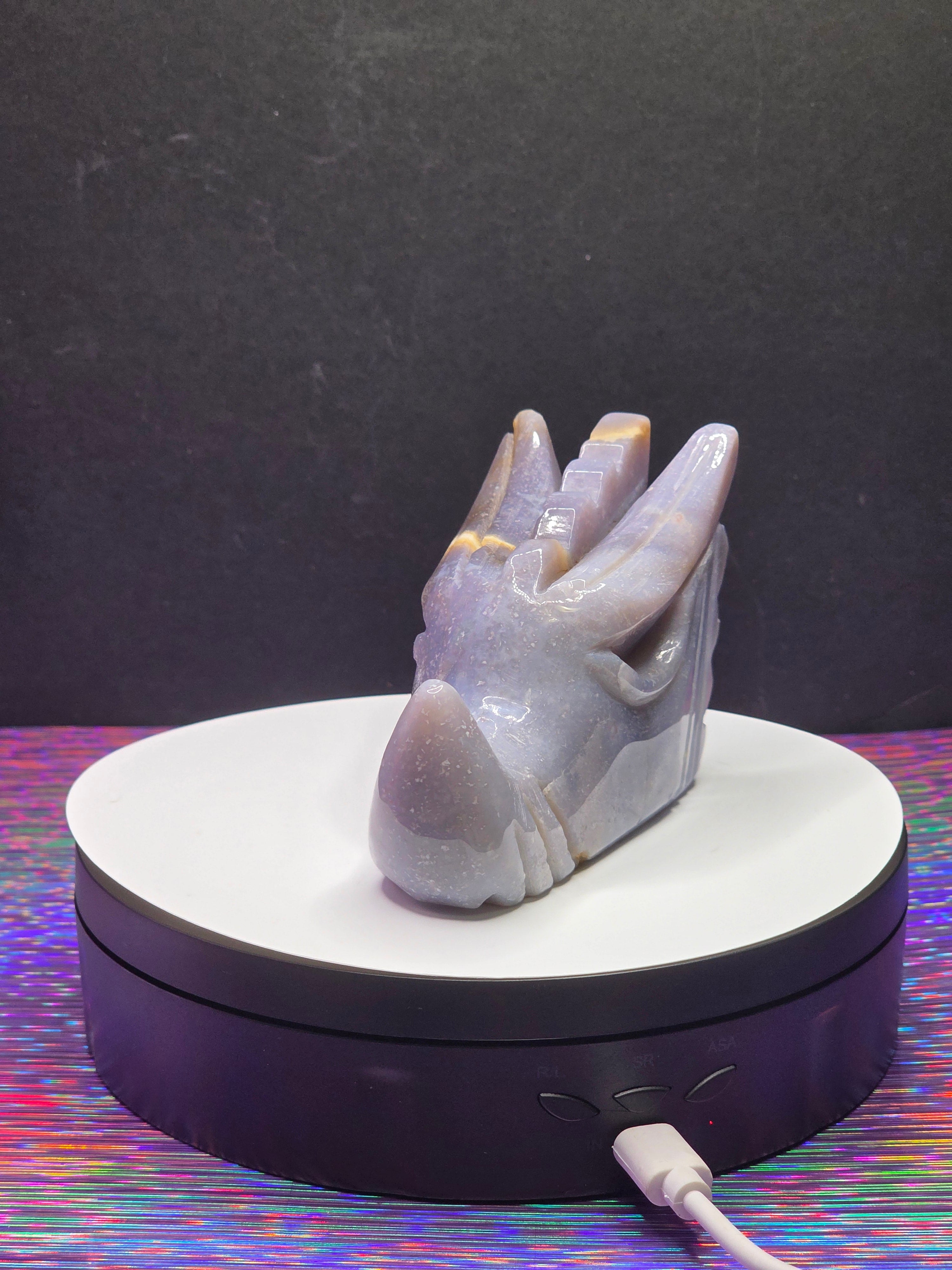 Chalcedony Dragon Head
