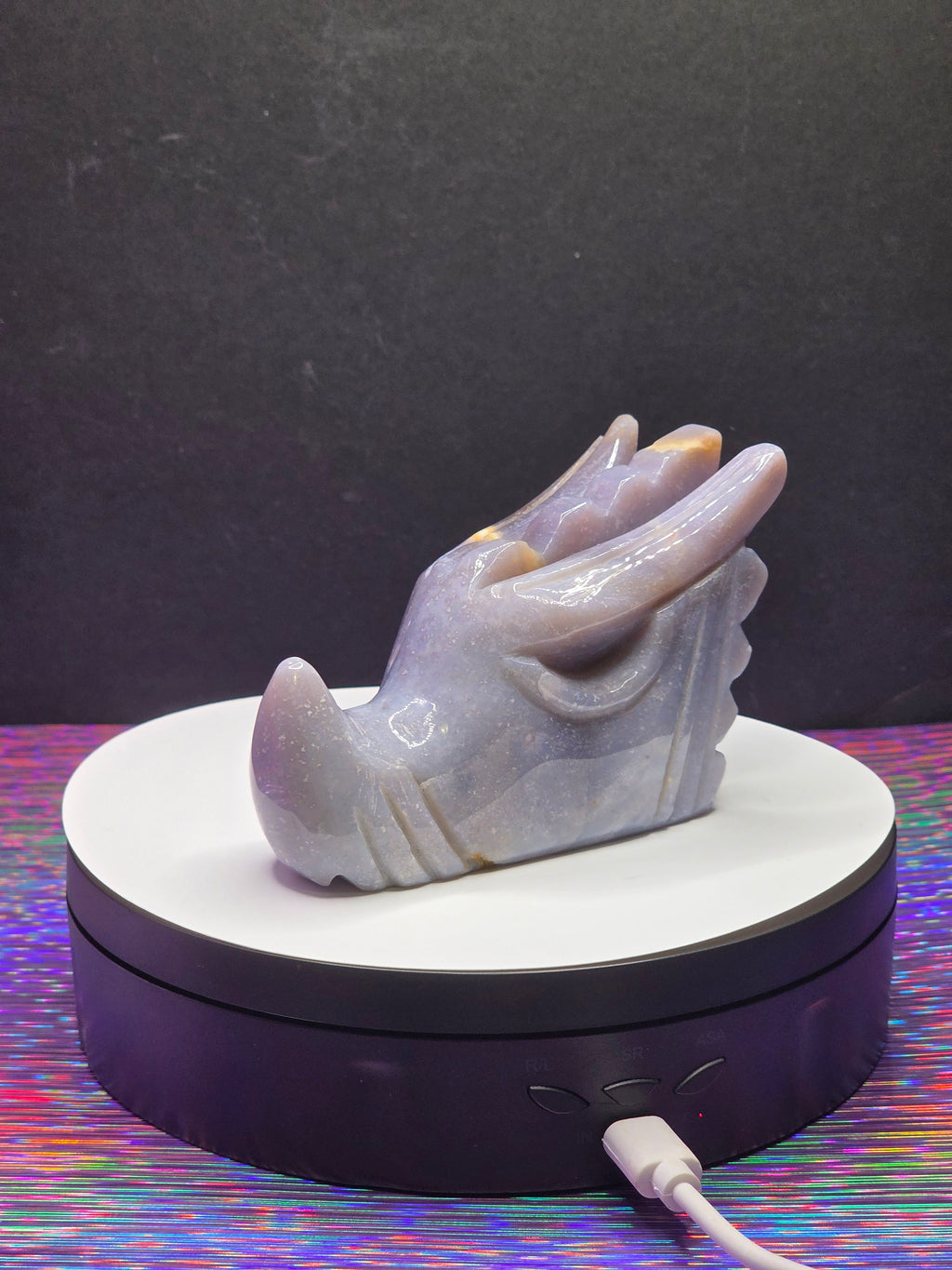 Chalcedony Dragon Head