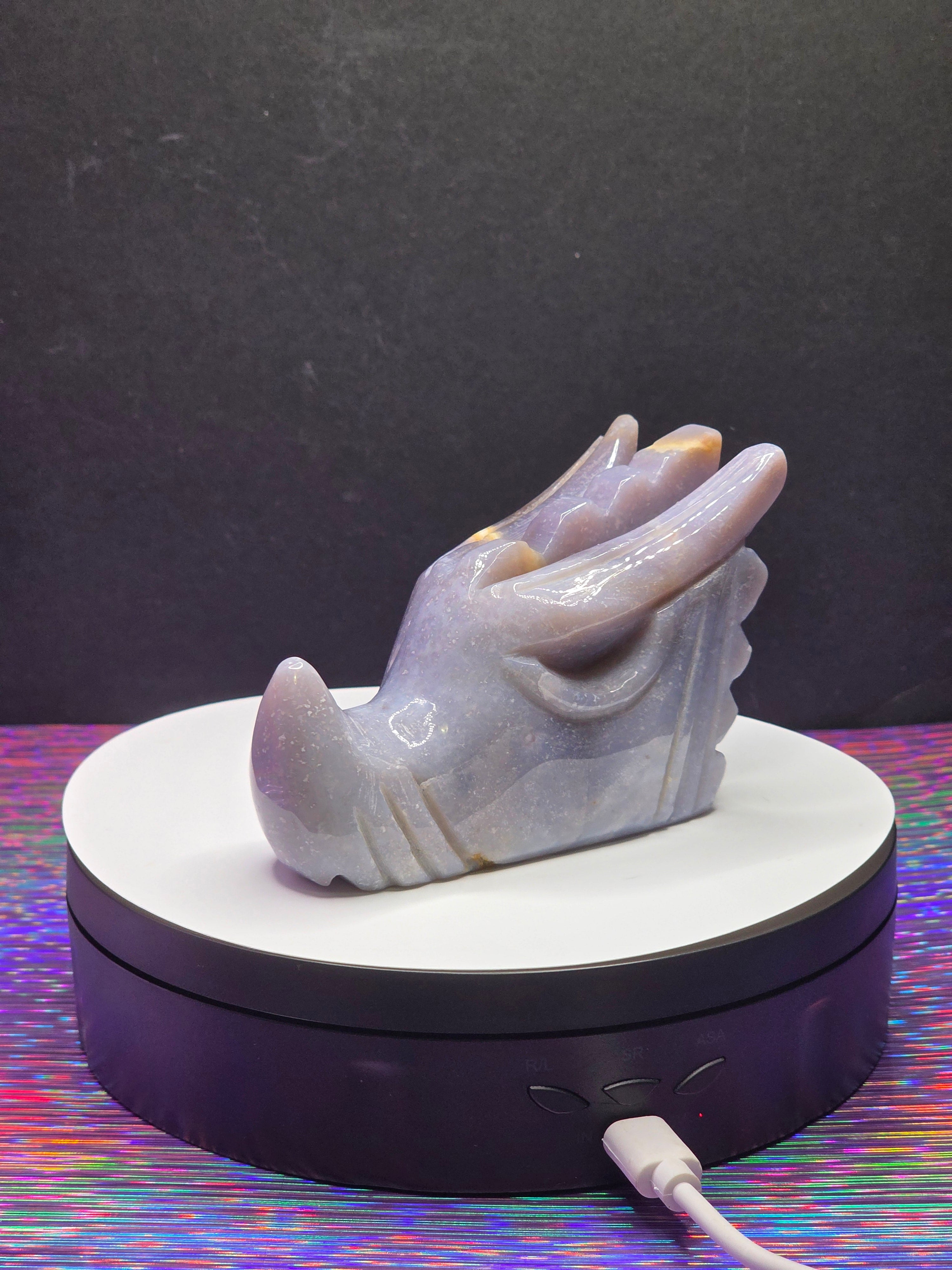 Chalcedony Dragon Head