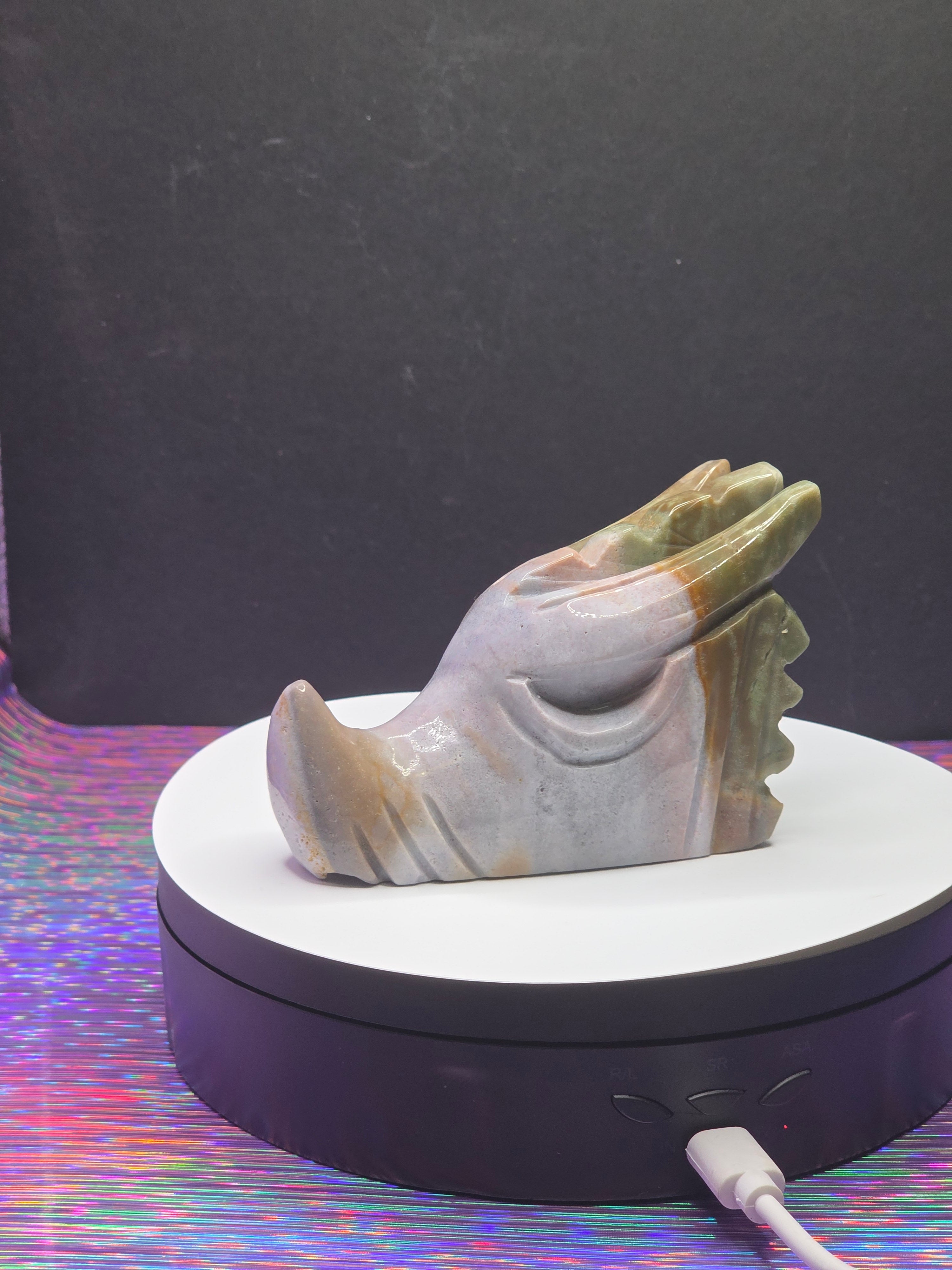 Ocean Jasper Dragon Head