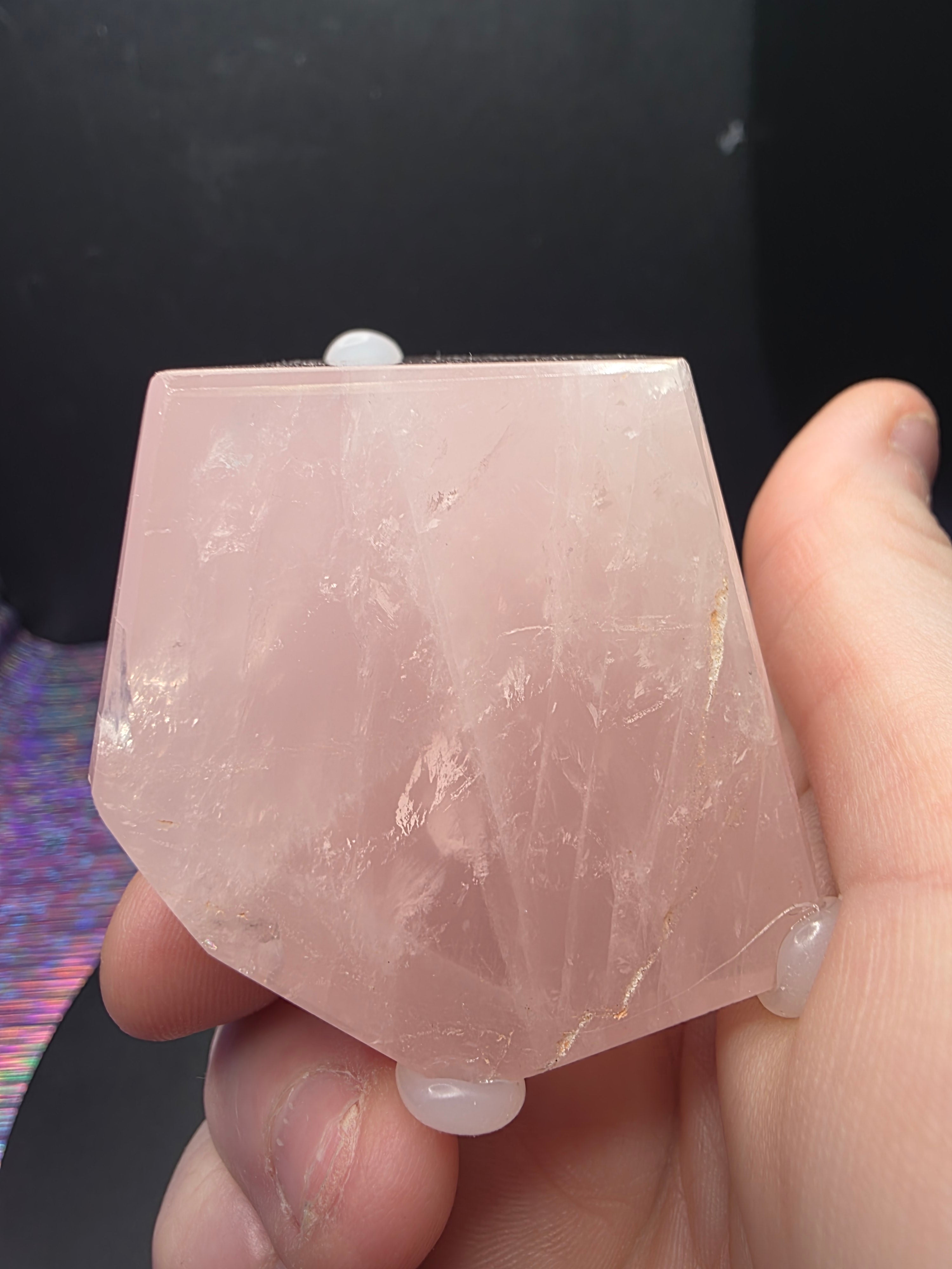 Rose Quartz Gusher B