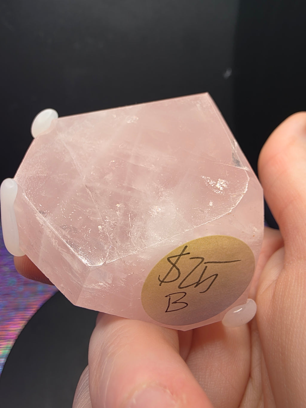 Rose Quartz Gusher B