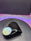 Gold Sheen Obsidian Heart A