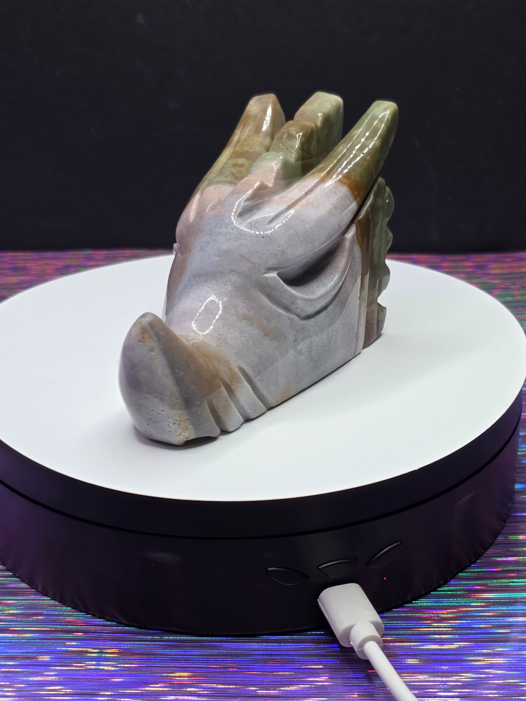 Ocean Jasper Dragon Head
