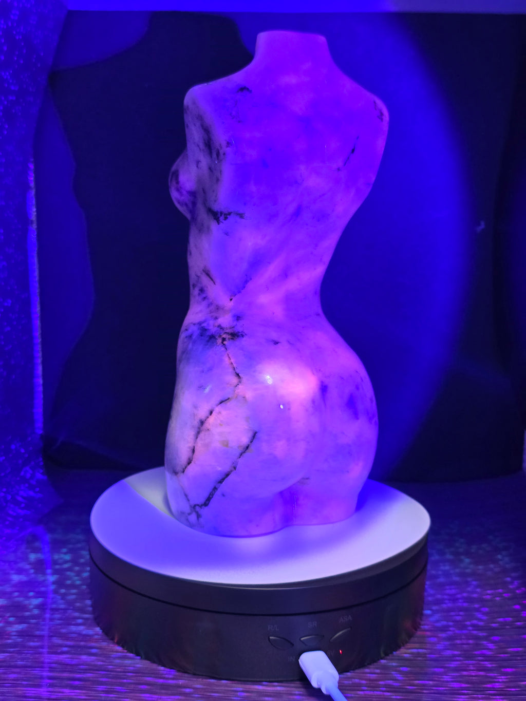 Large Sodalite Goddess Body