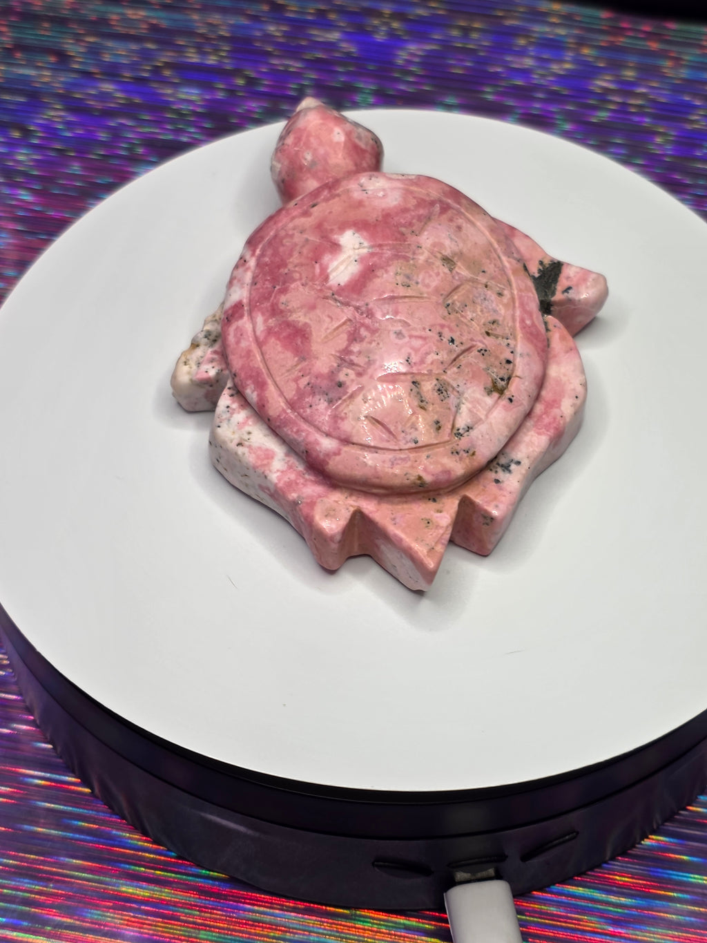 Peruvian Rhodonite Turtle
