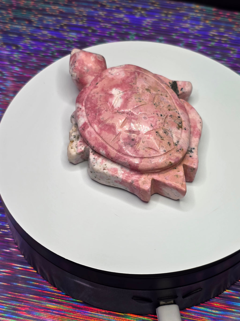 Peruvian Rhodonite Turtle
