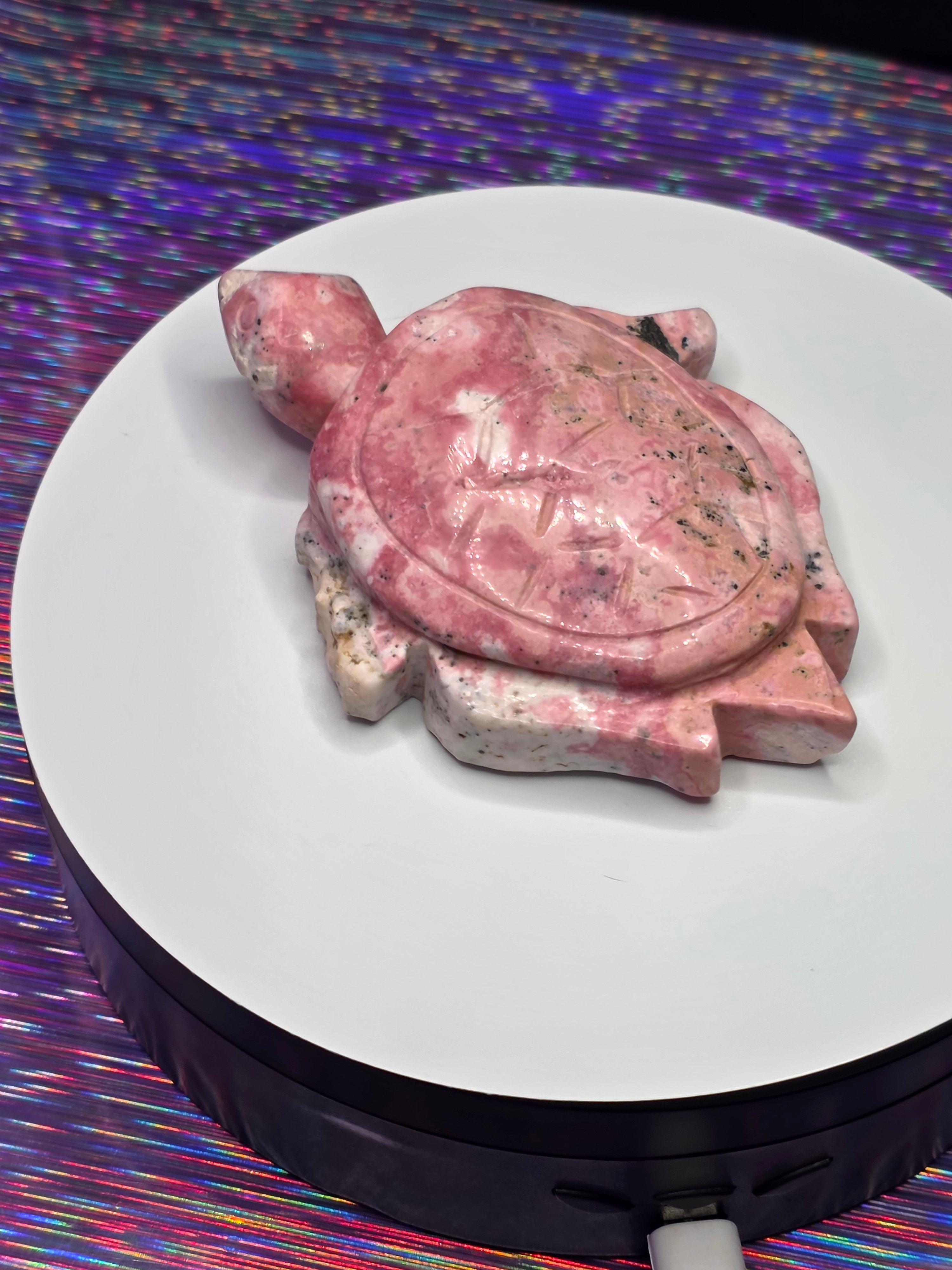 Peruvian Rhodonite Turtle
