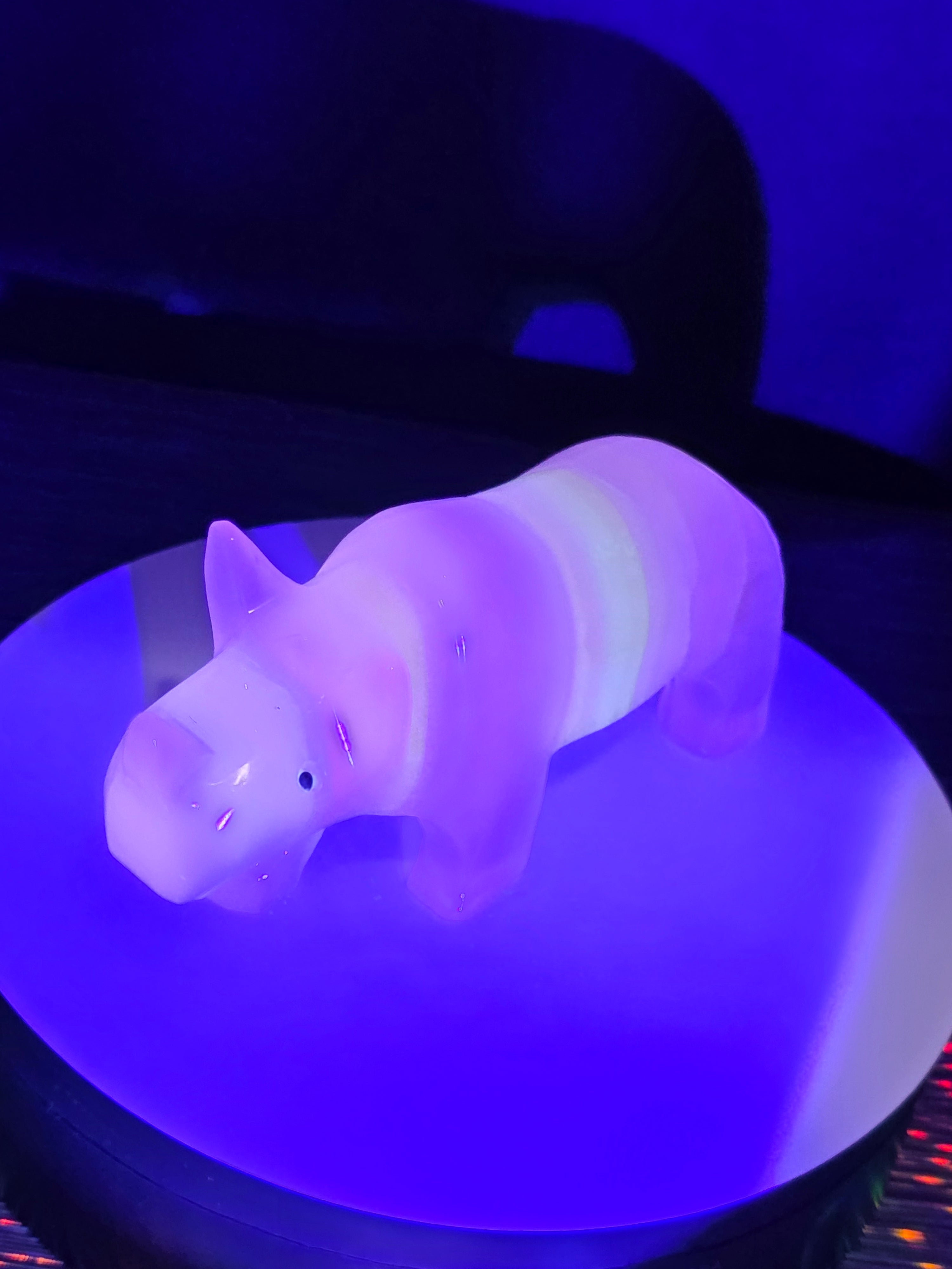 Vintage Onyx Rhino