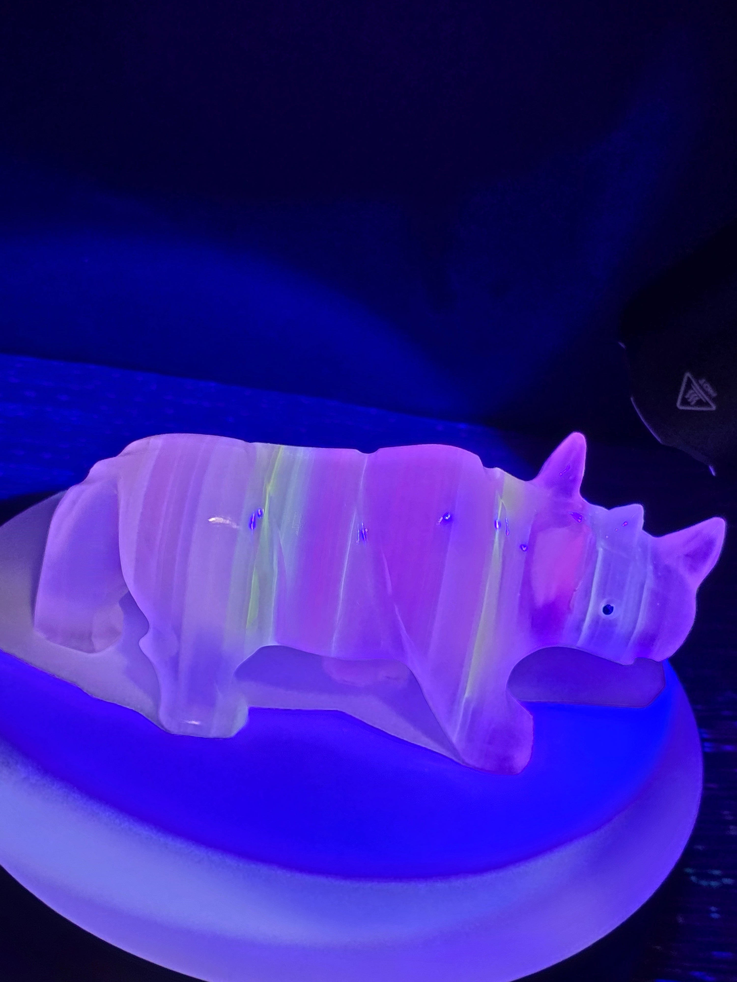 Vintage Onyx Rhino