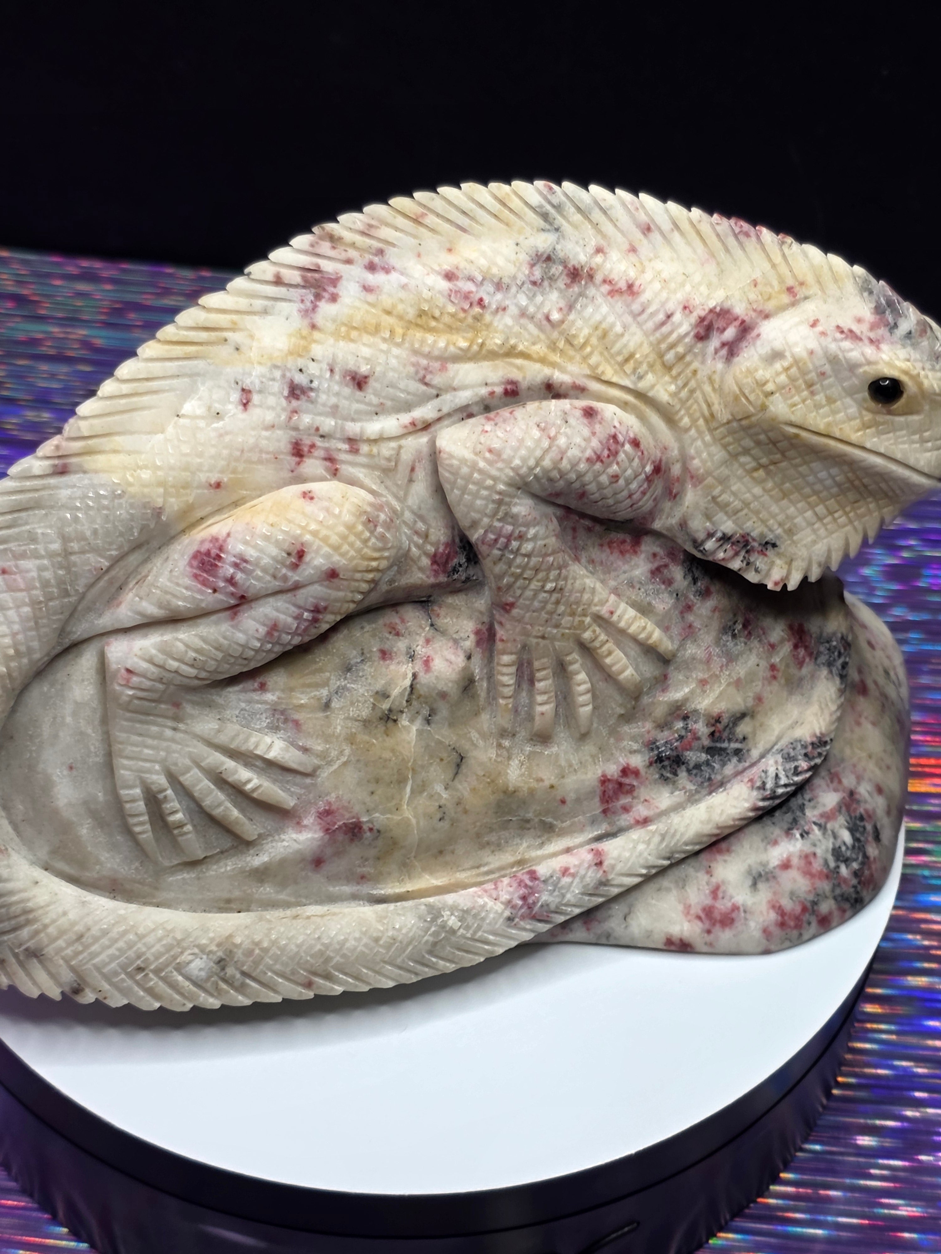 Thulite Large Lizard