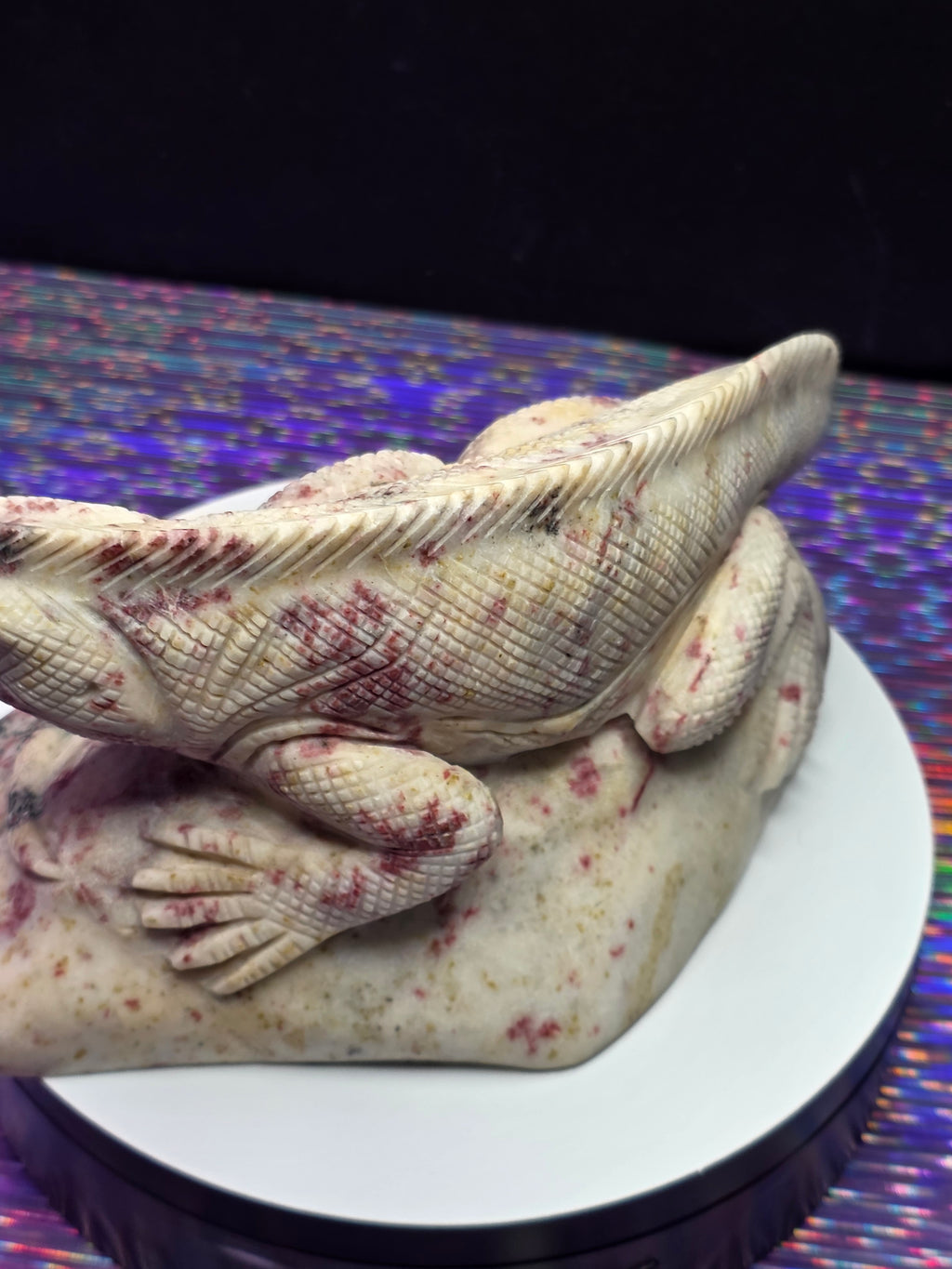 Thulite Large Lizard