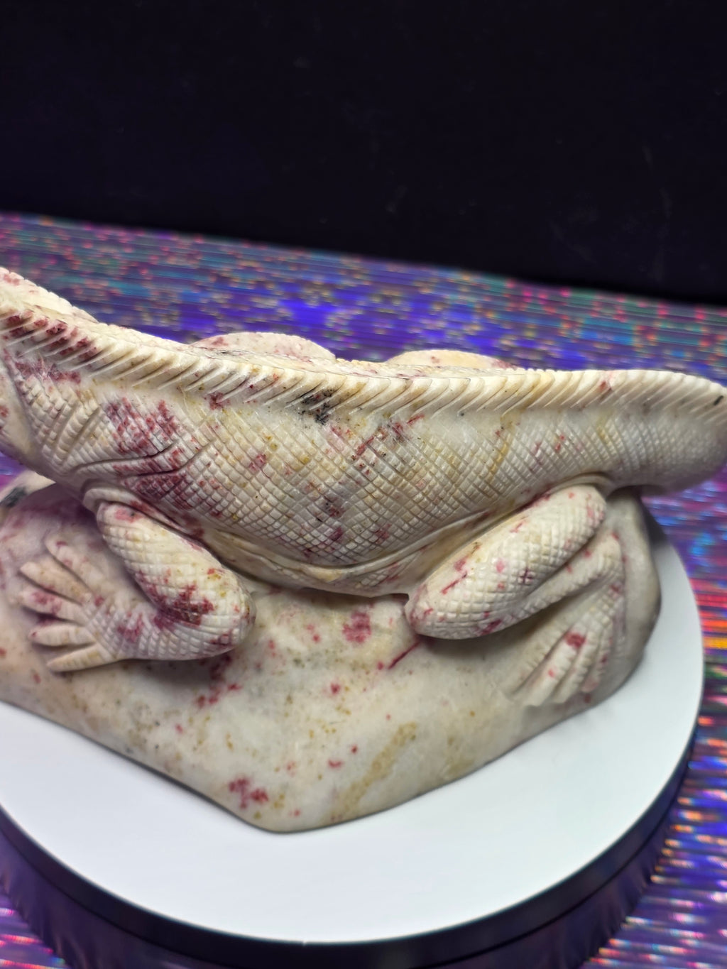 Thulite Large Lizard