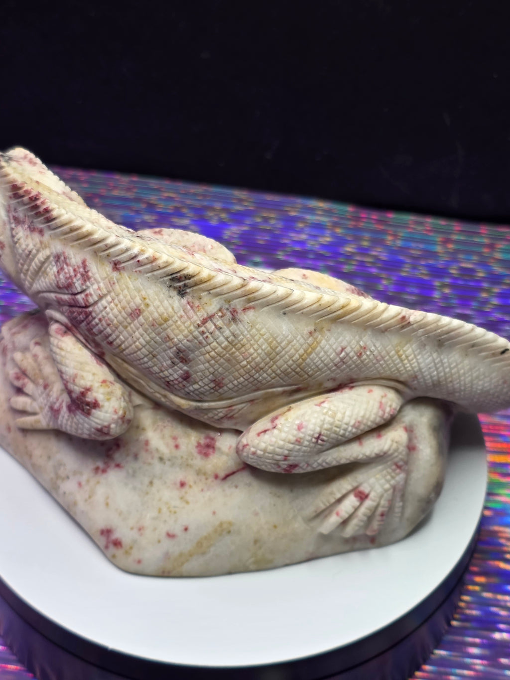 Thulite Large Lizard
