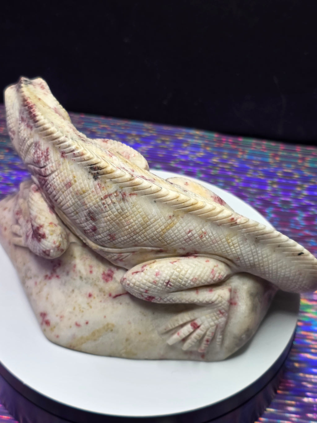 Thulite Large Lizard