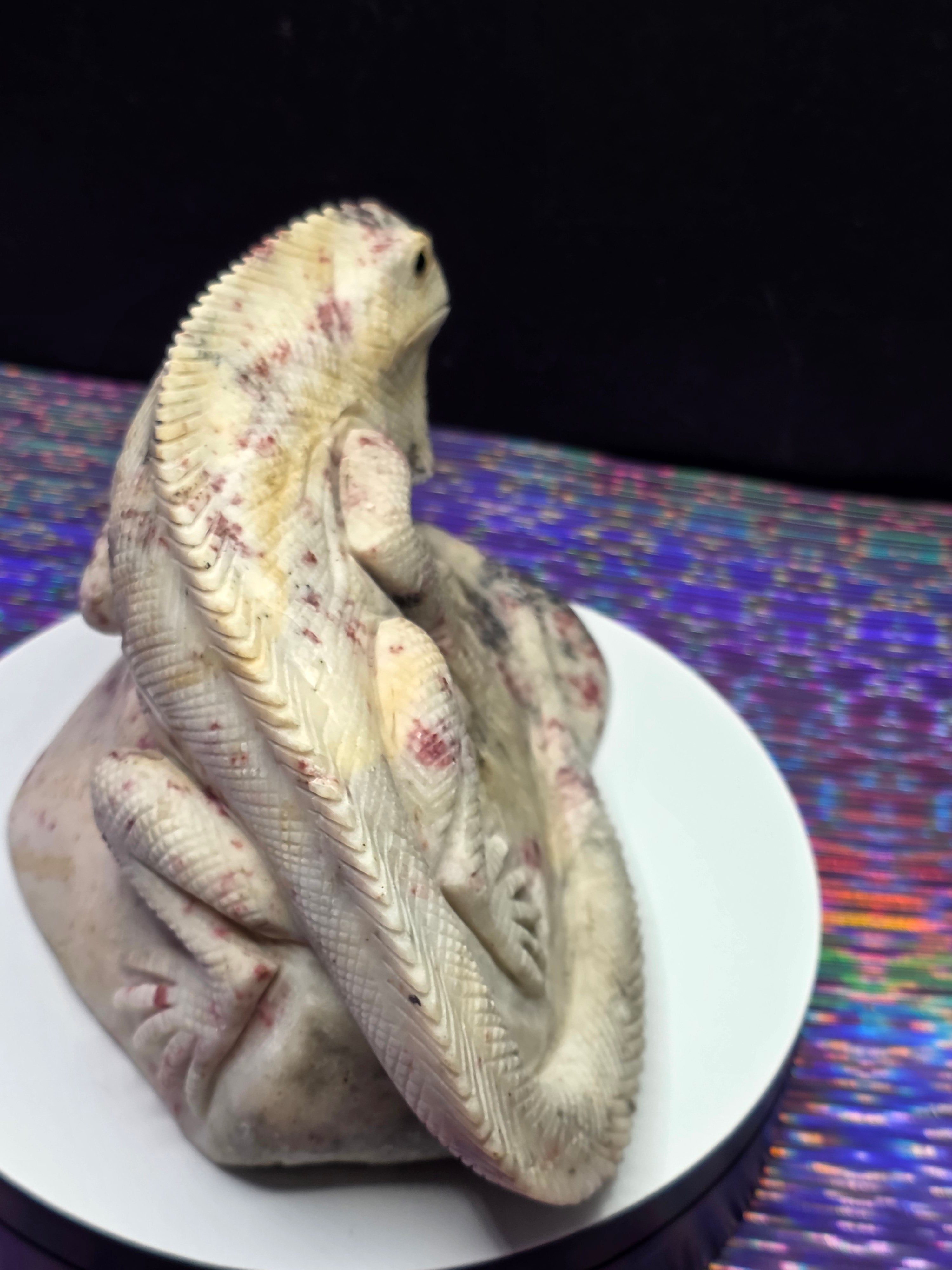 Thulite Large Lizard