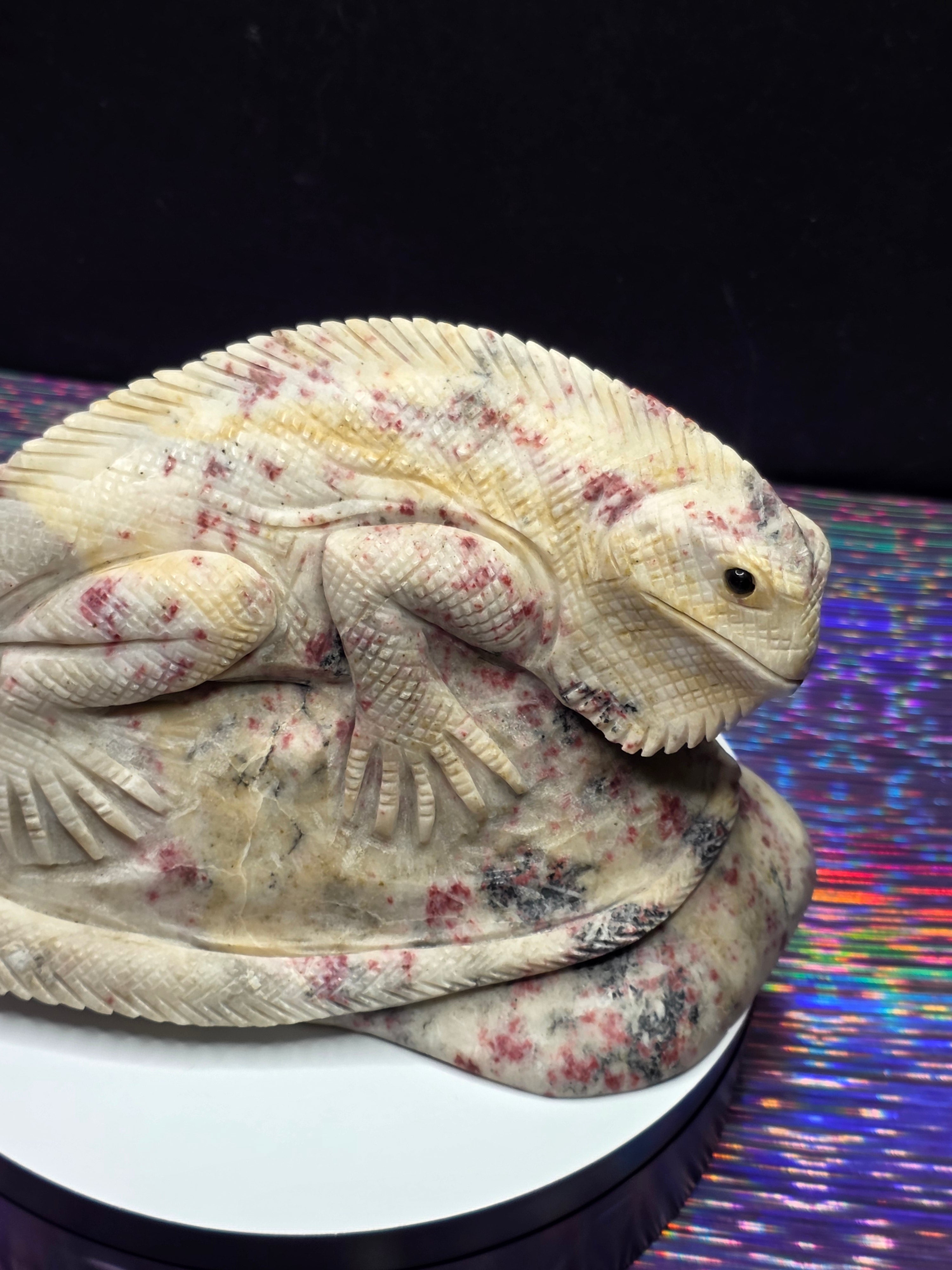 Thulite Large Lizard