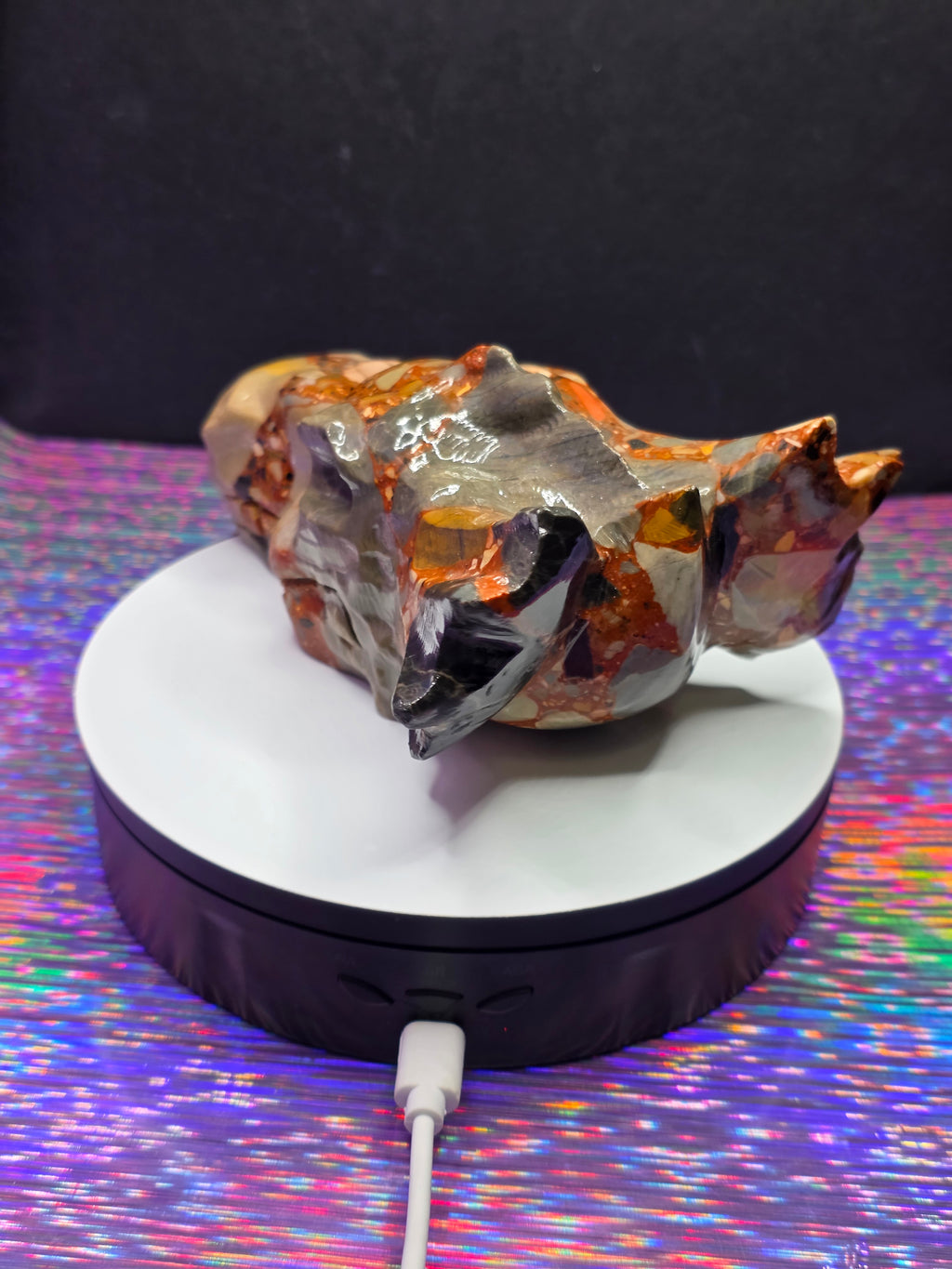 Fancy Jasper Dragon Head