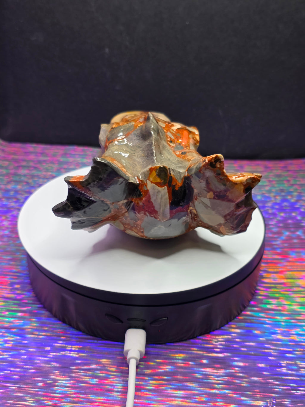 Fancy Jasper Dragon Head