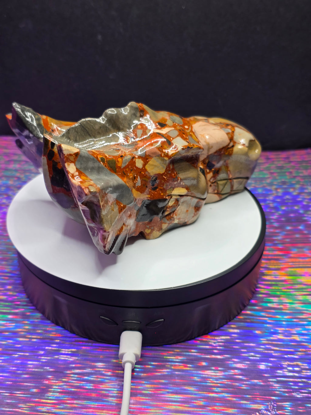 Fancy Jasper Dragon Head