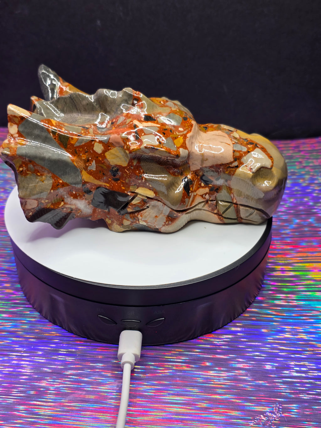 Fancy Jasper Dragon Head