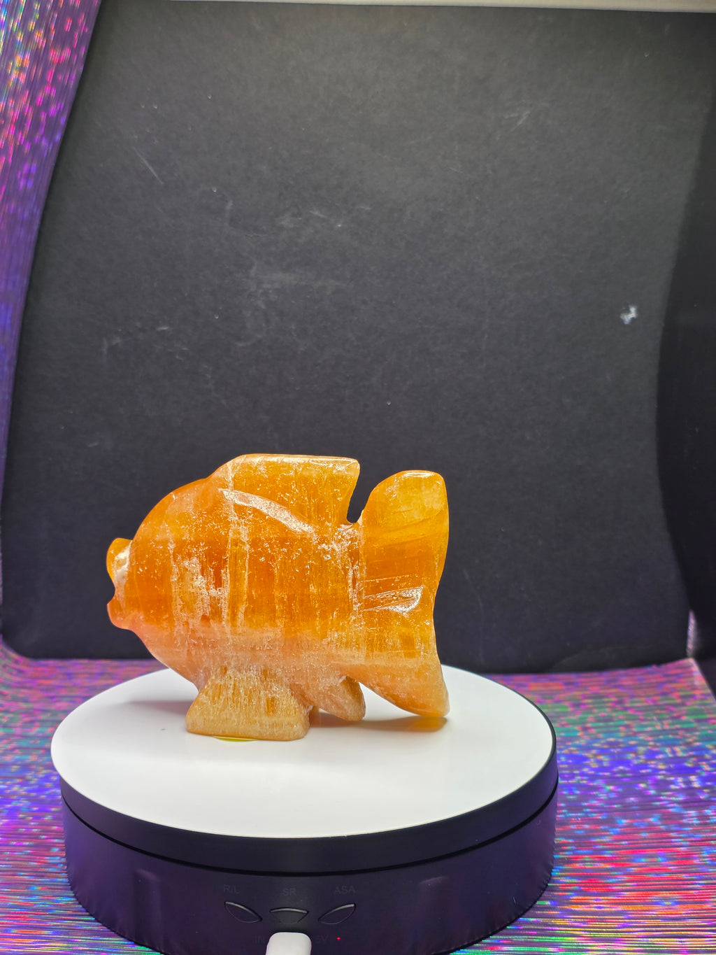 Orange Calcite Goldfish