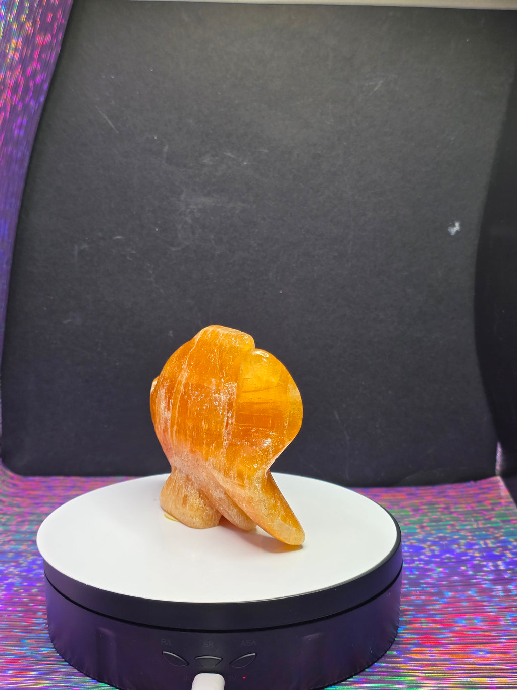 Orange Calcite Goldfish