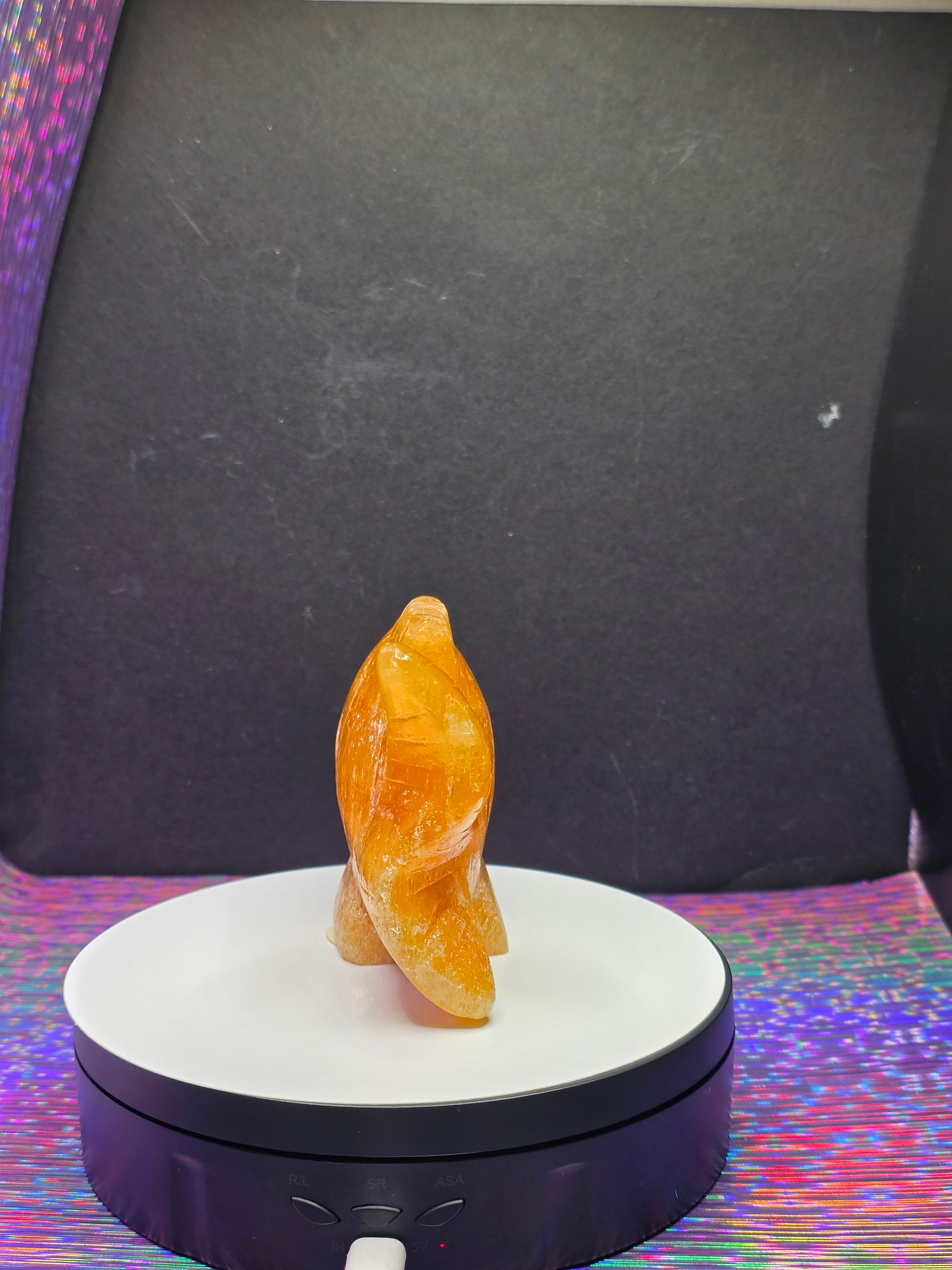 Orange Calcite Goldfish