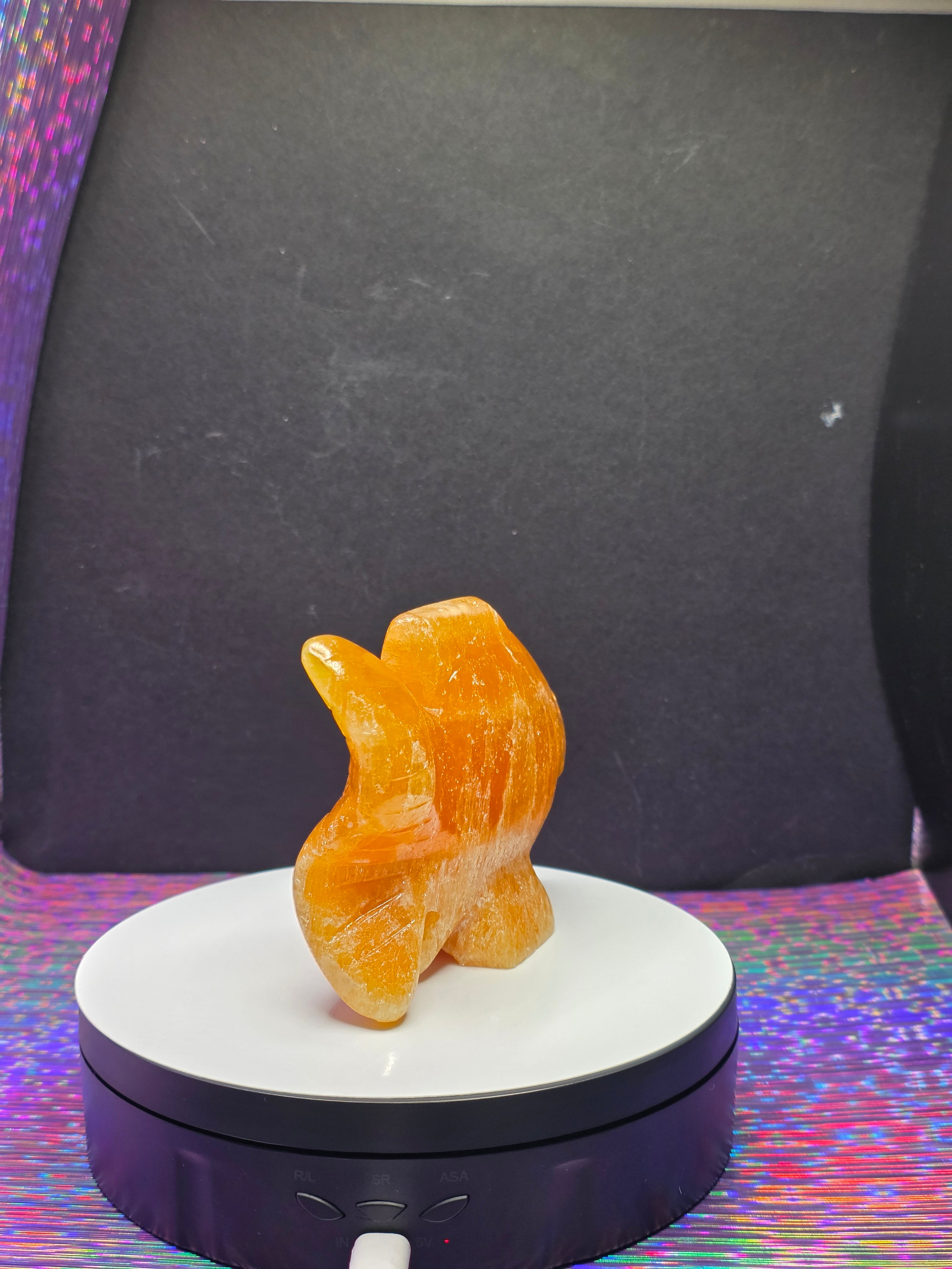 Orange Calcite Goldfish