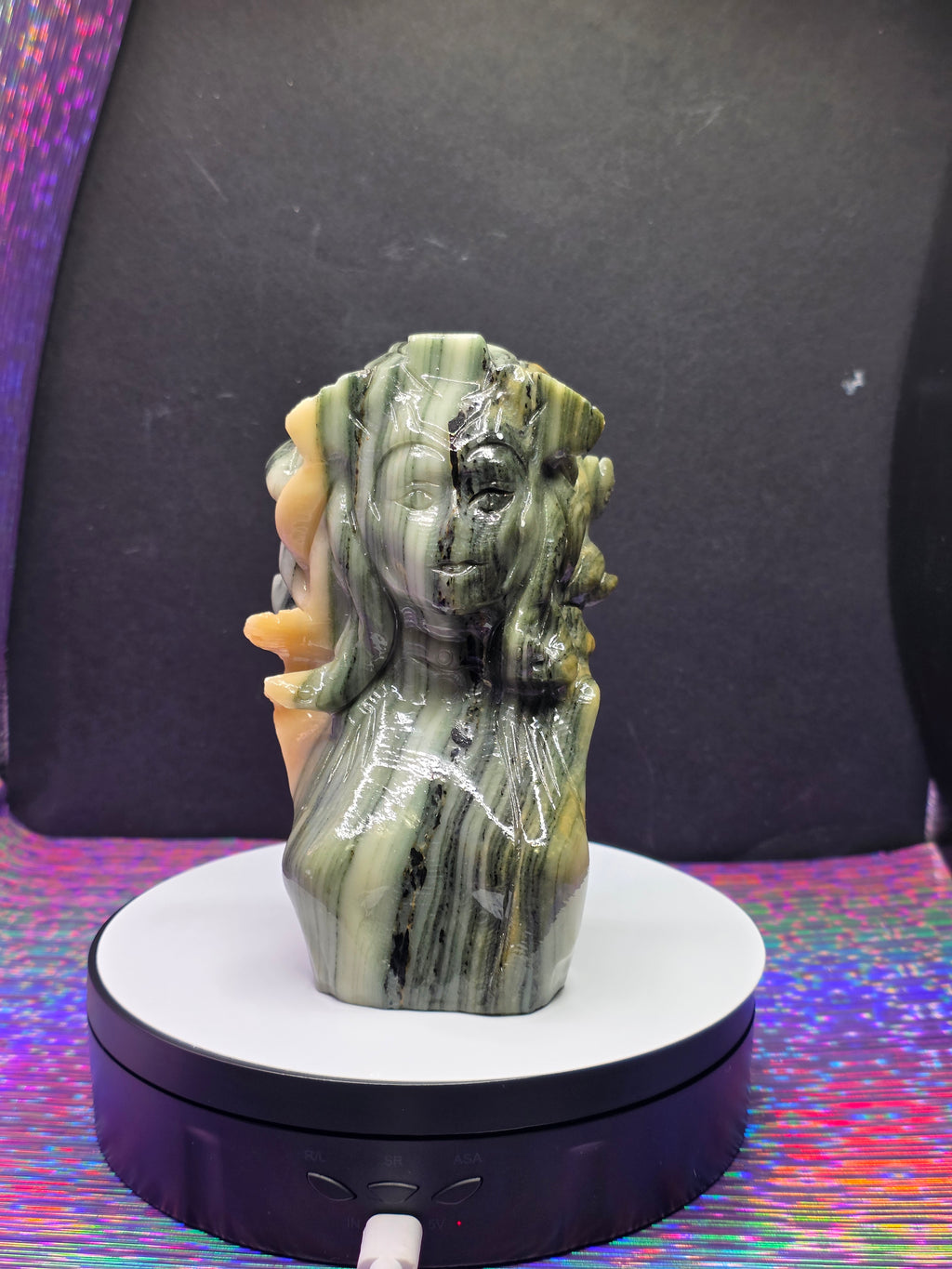 Jade Medusa Head