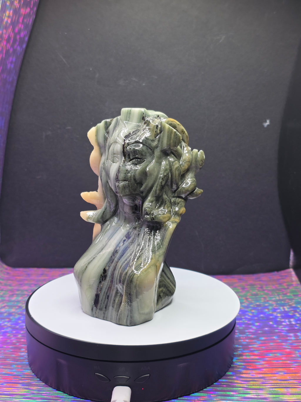Jade Medusa Head