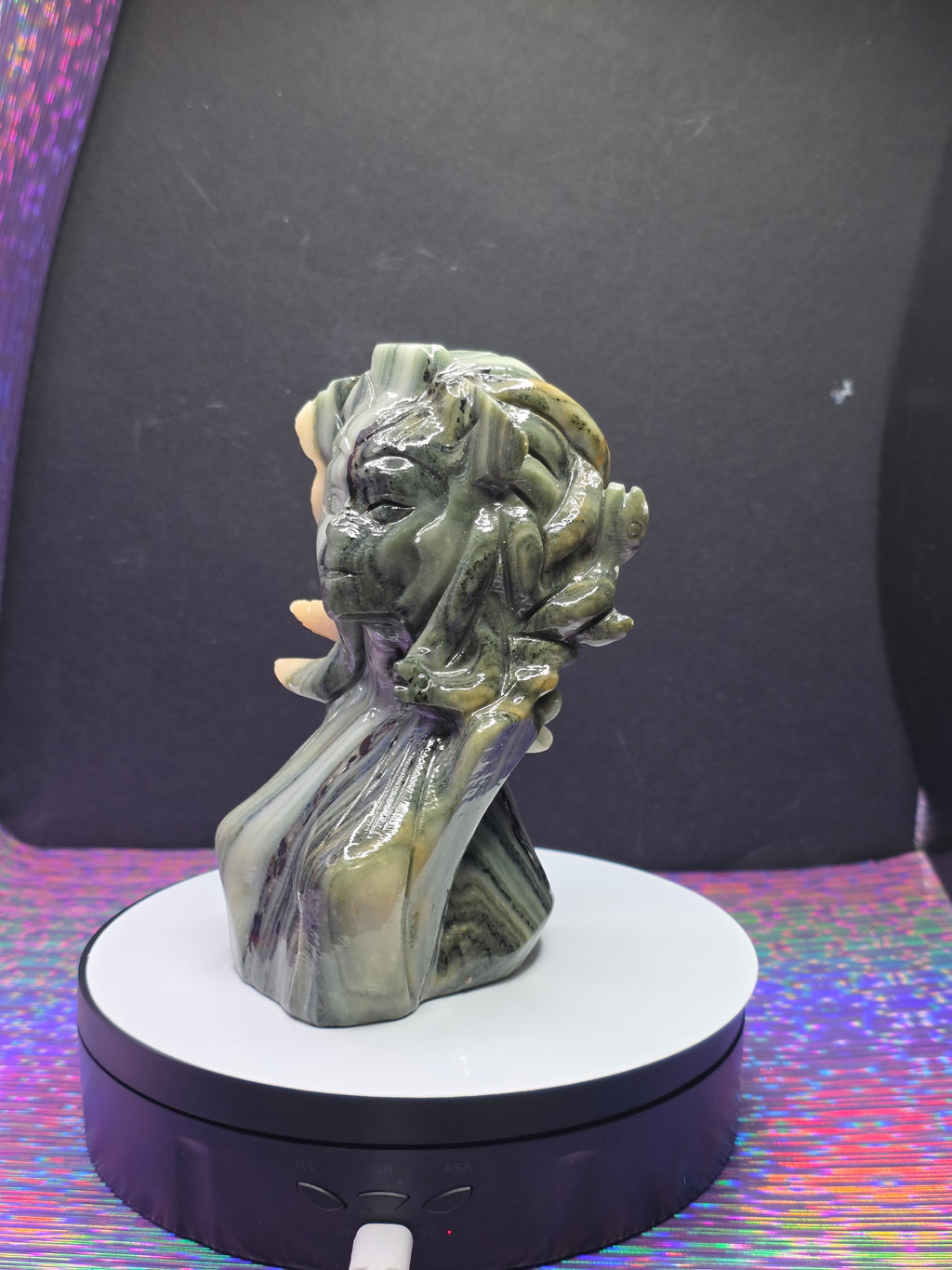 Jade Medusa Head