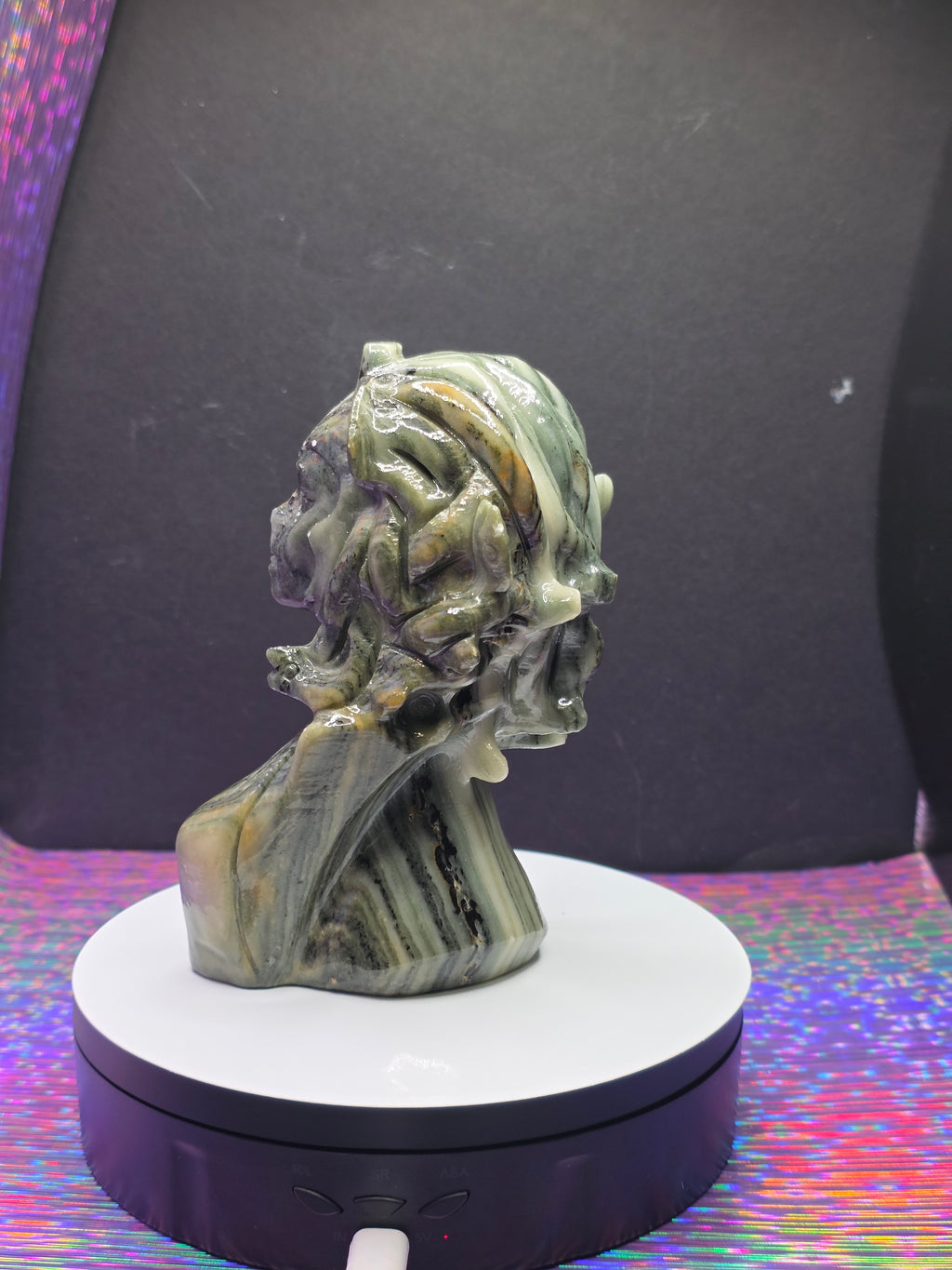 Jade Medusa Head