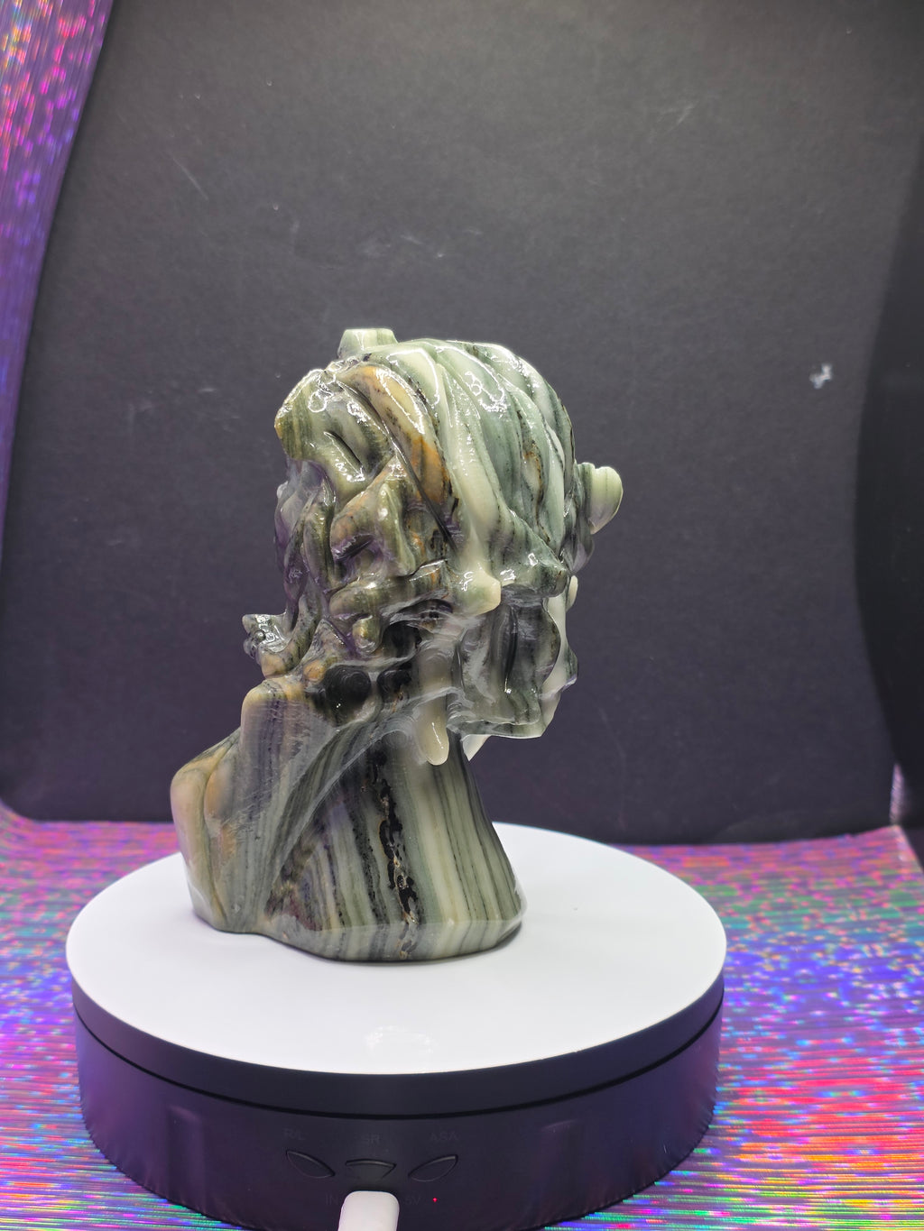 Jade Medusa Head