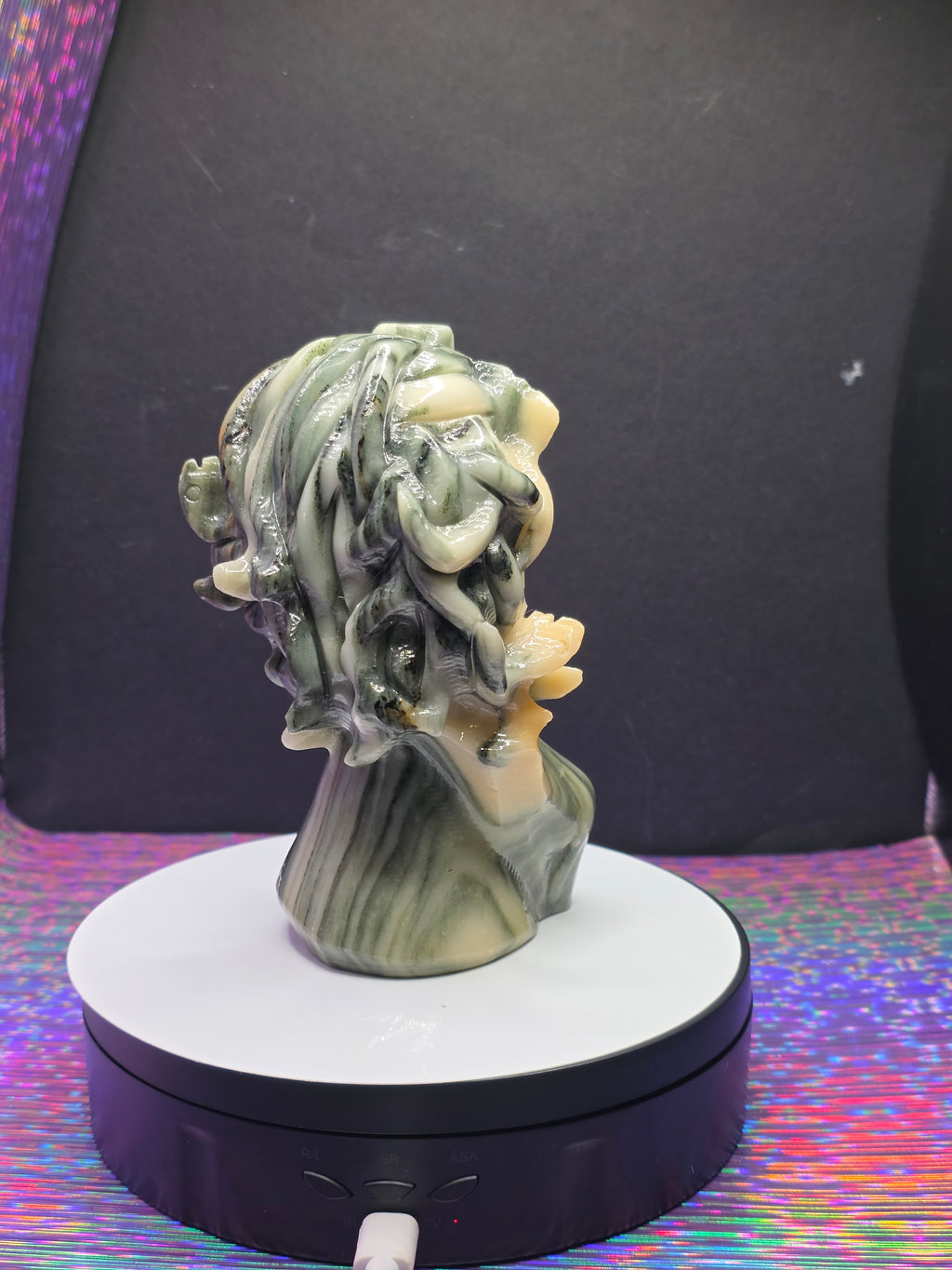 Jade Medusa Head