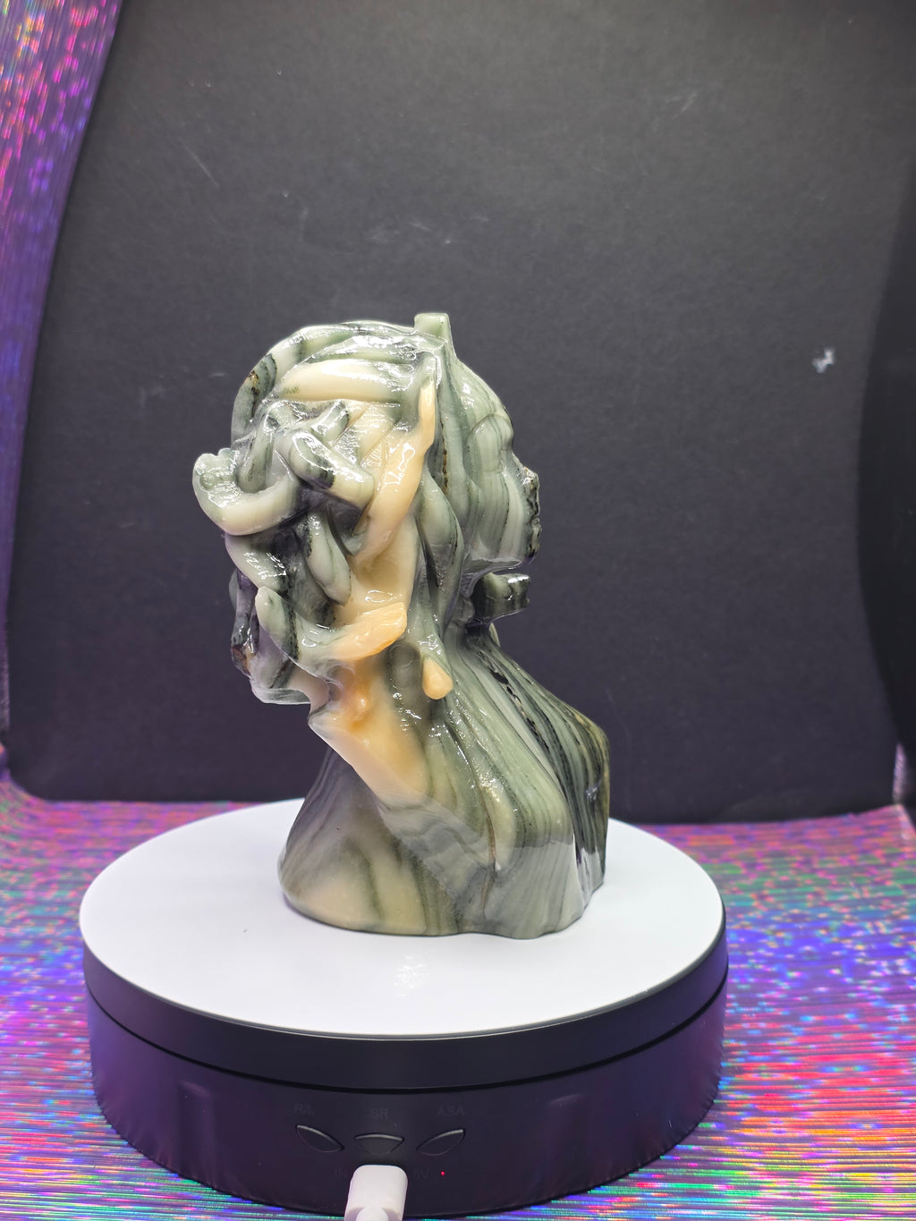 Jade Medusa Head