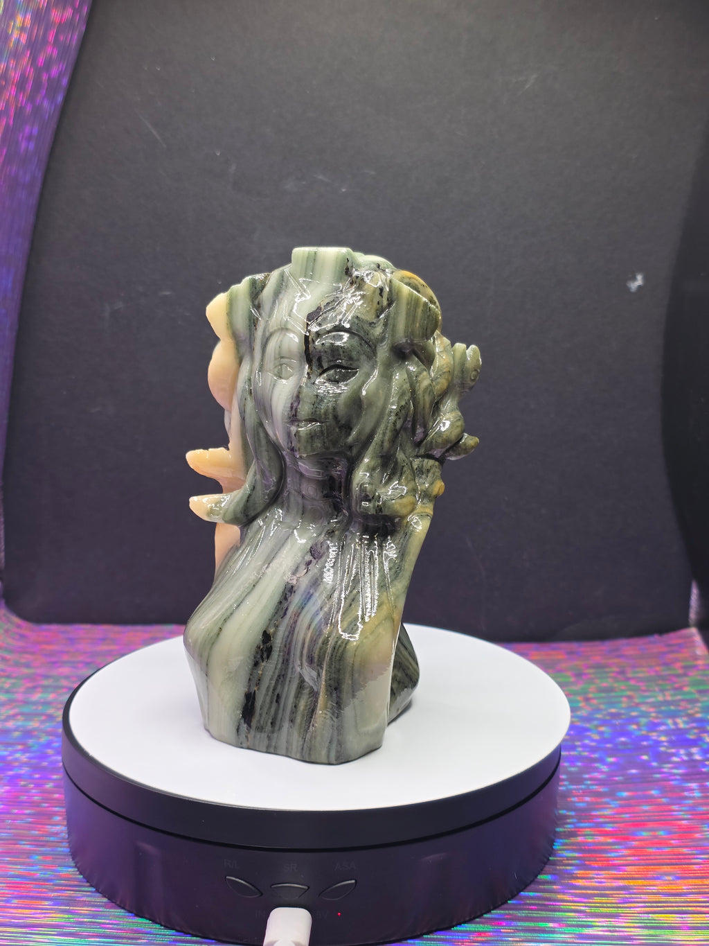 Jade Medusa Head