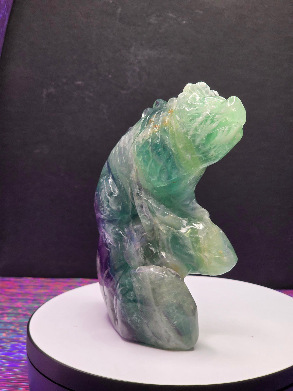 Feather Fluorite Lizard