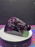 Purple Fluorite Lizard