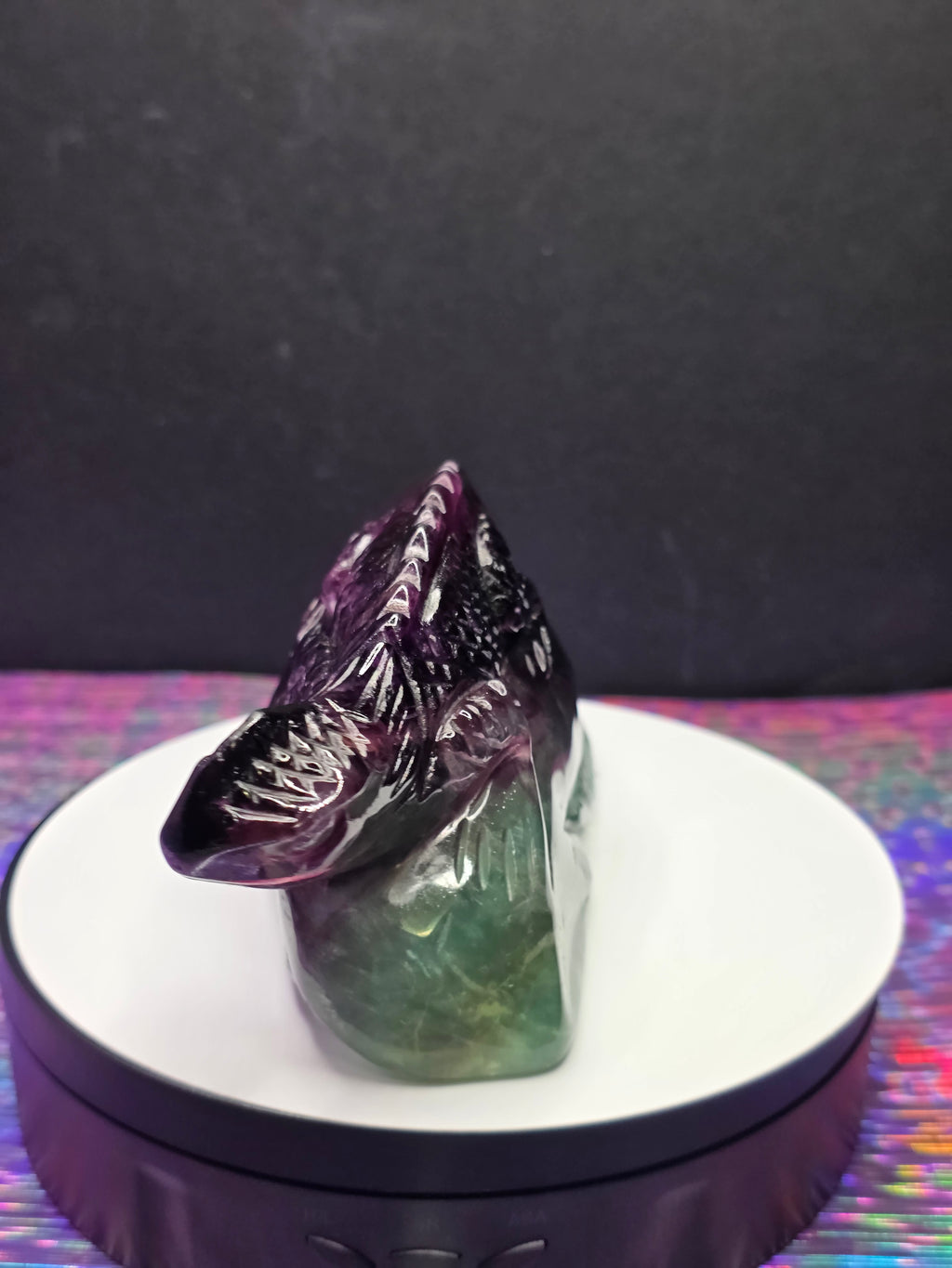 Purple Fluorite Lizard
