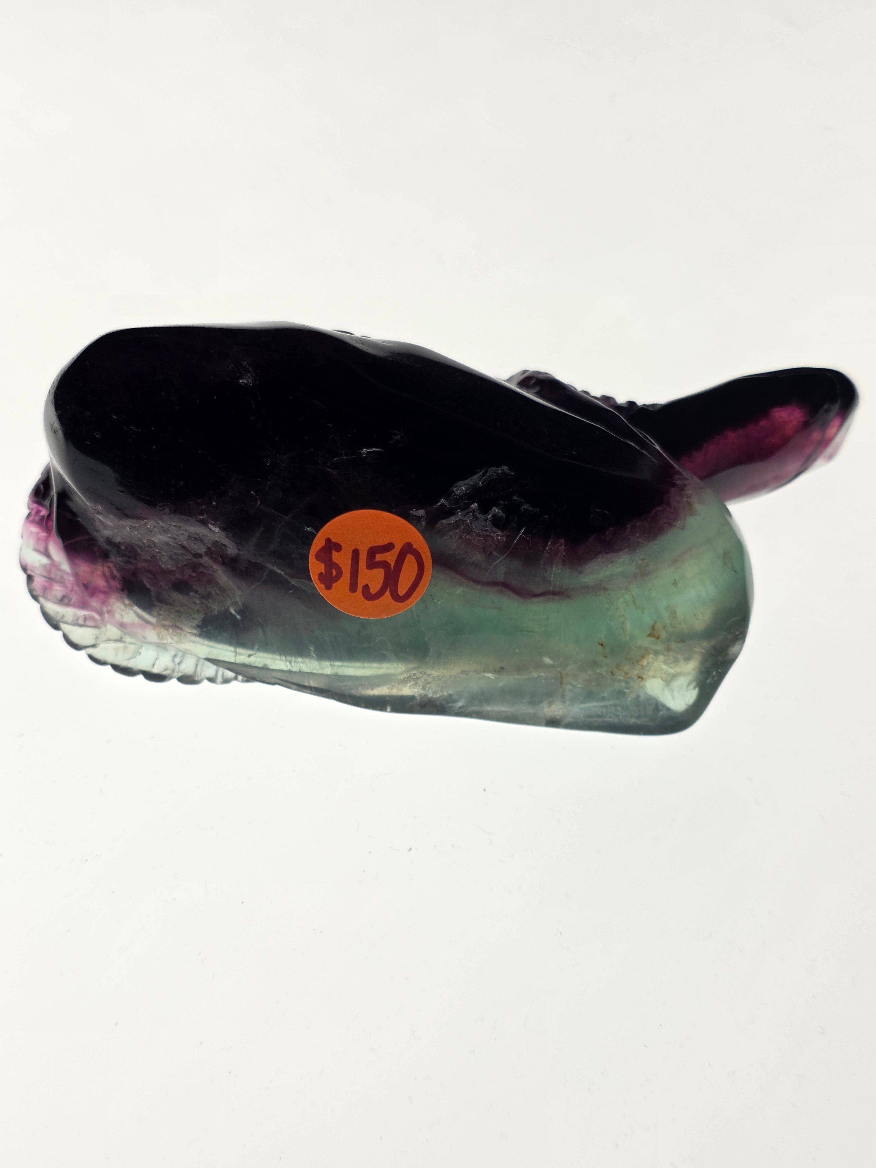 Purple Fluorite Lizard