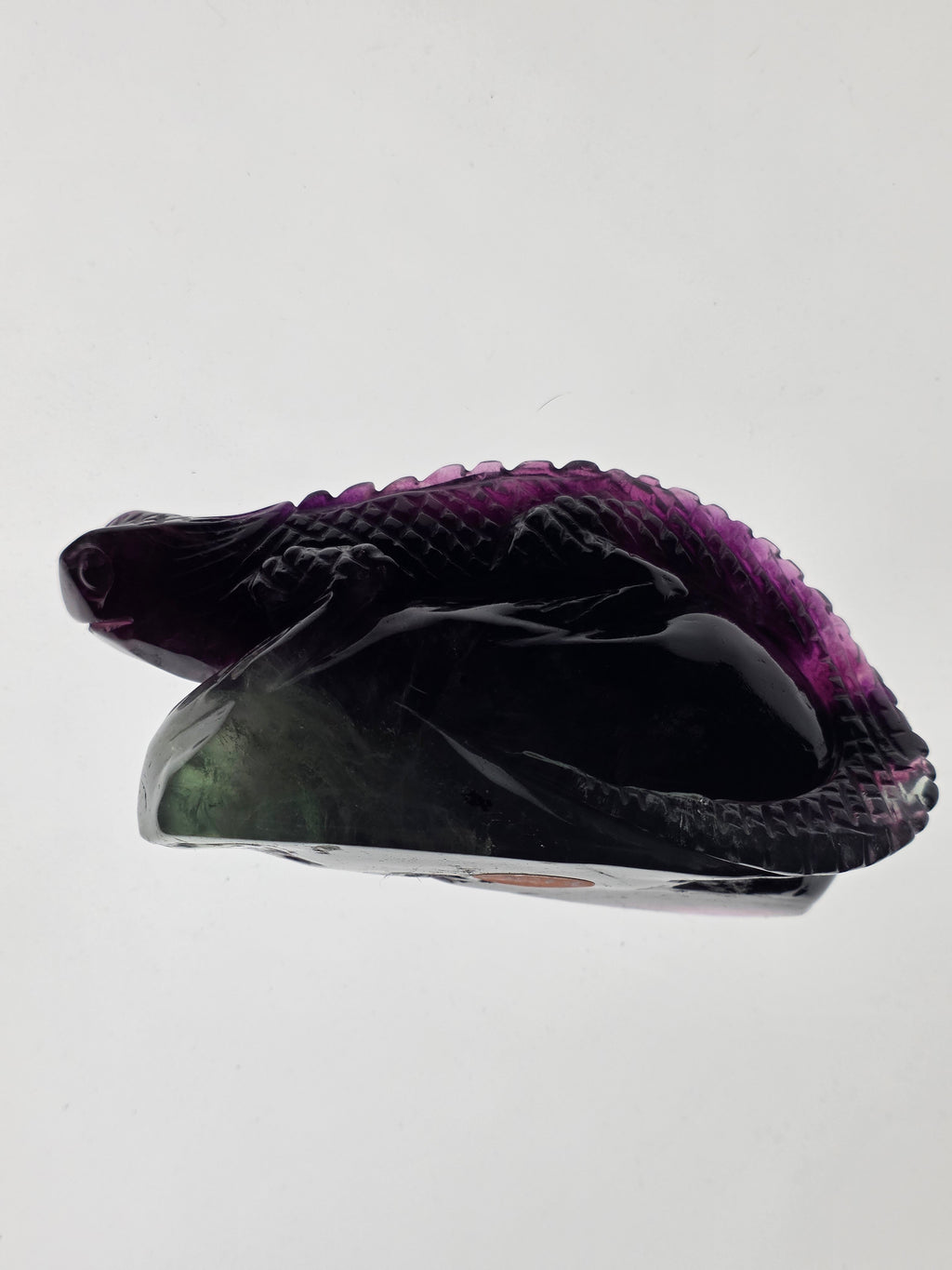 Purple Fluorite Lizard