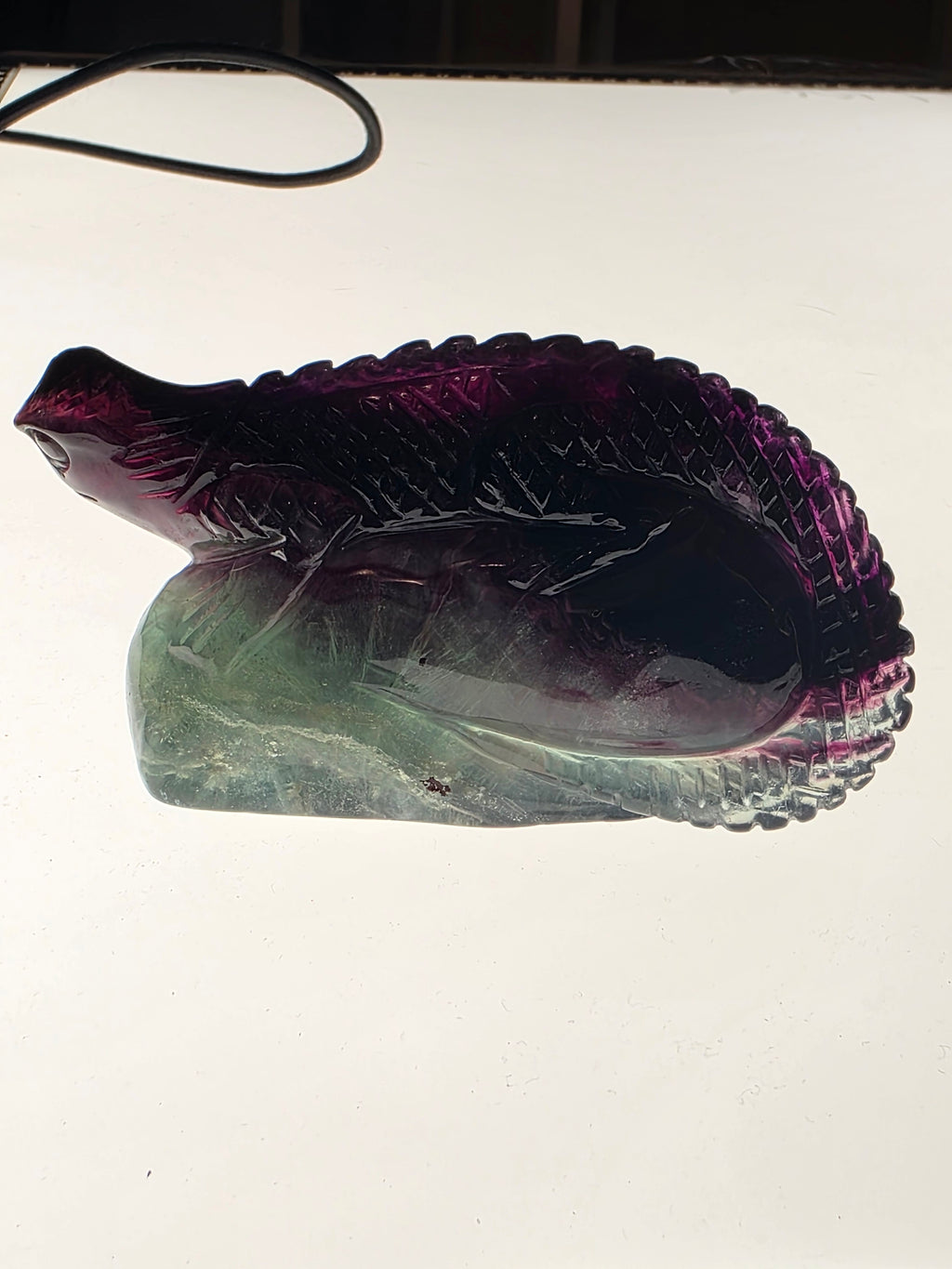 Purple Fluorite Lizard