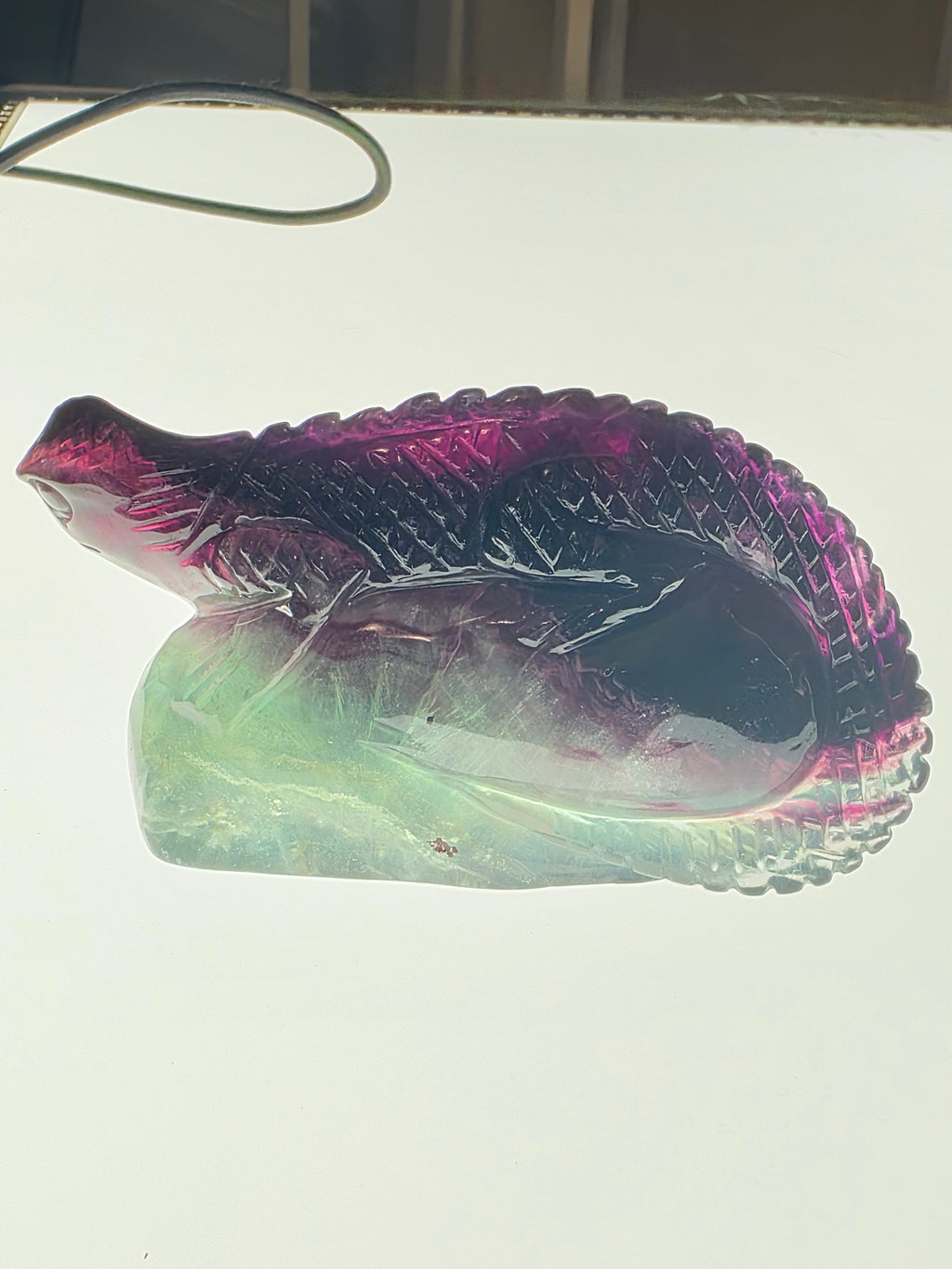 Purple Fluorite Lizard