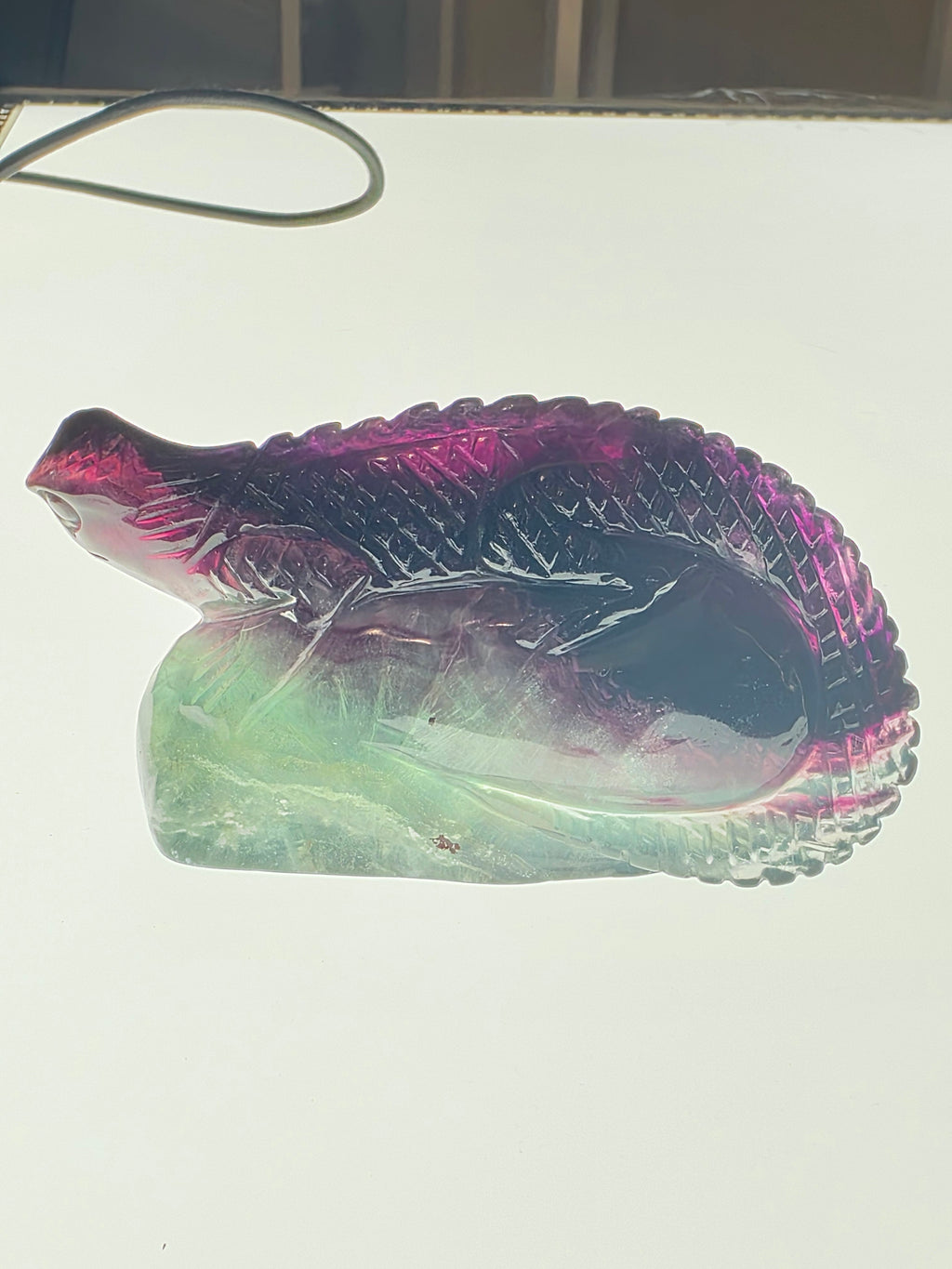 Purple Fluorite Lizard