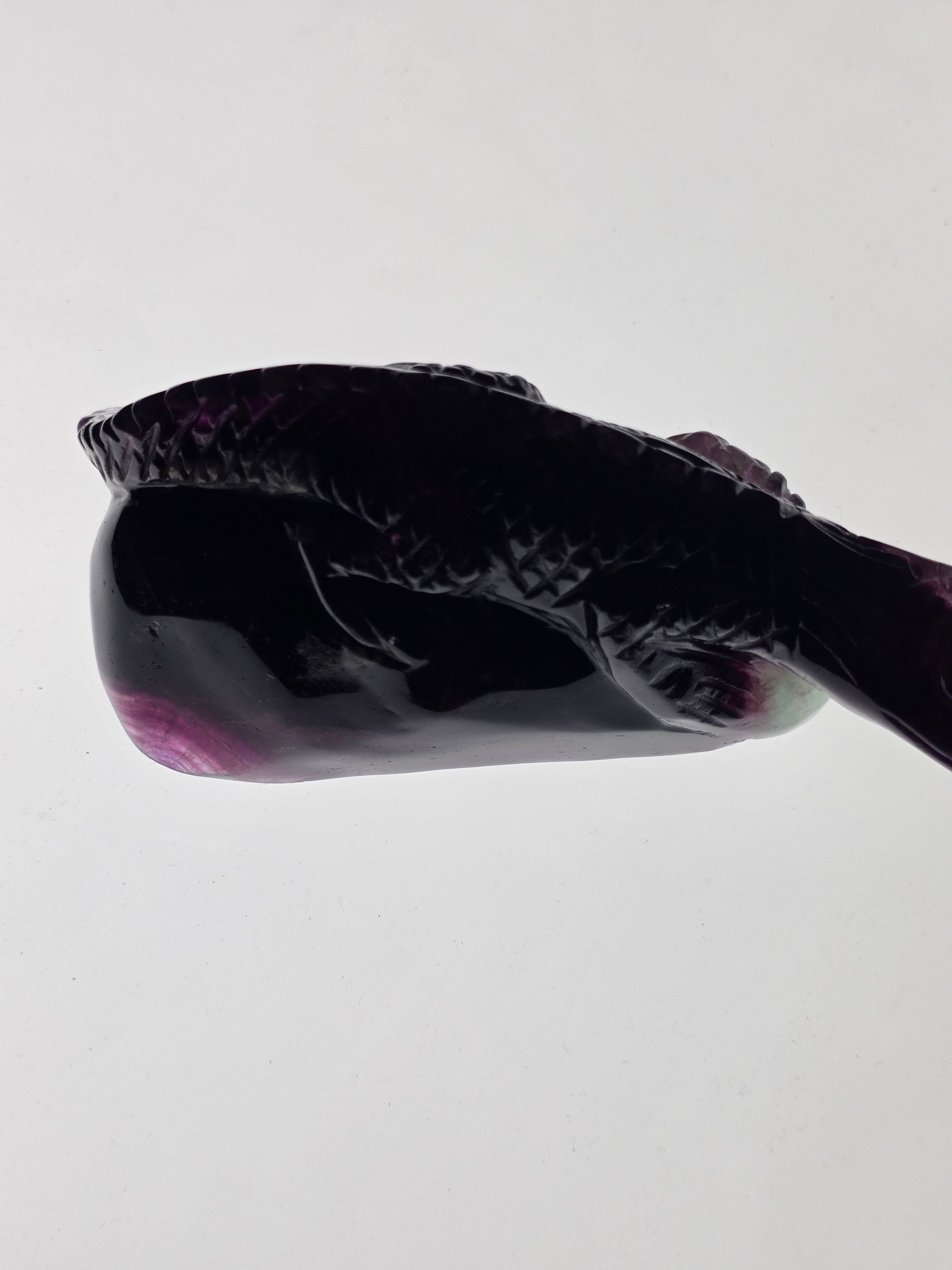 Purple Fluorite Lizard