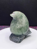 Stunning Feather Fluorite Penguin